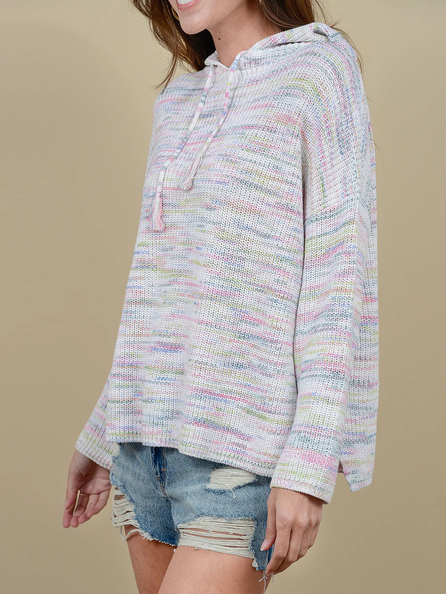 Debbi Sweatshirt with Confetti Print - Trendy Women's Pullover for Casual Wear, Parties & Festive Occasions