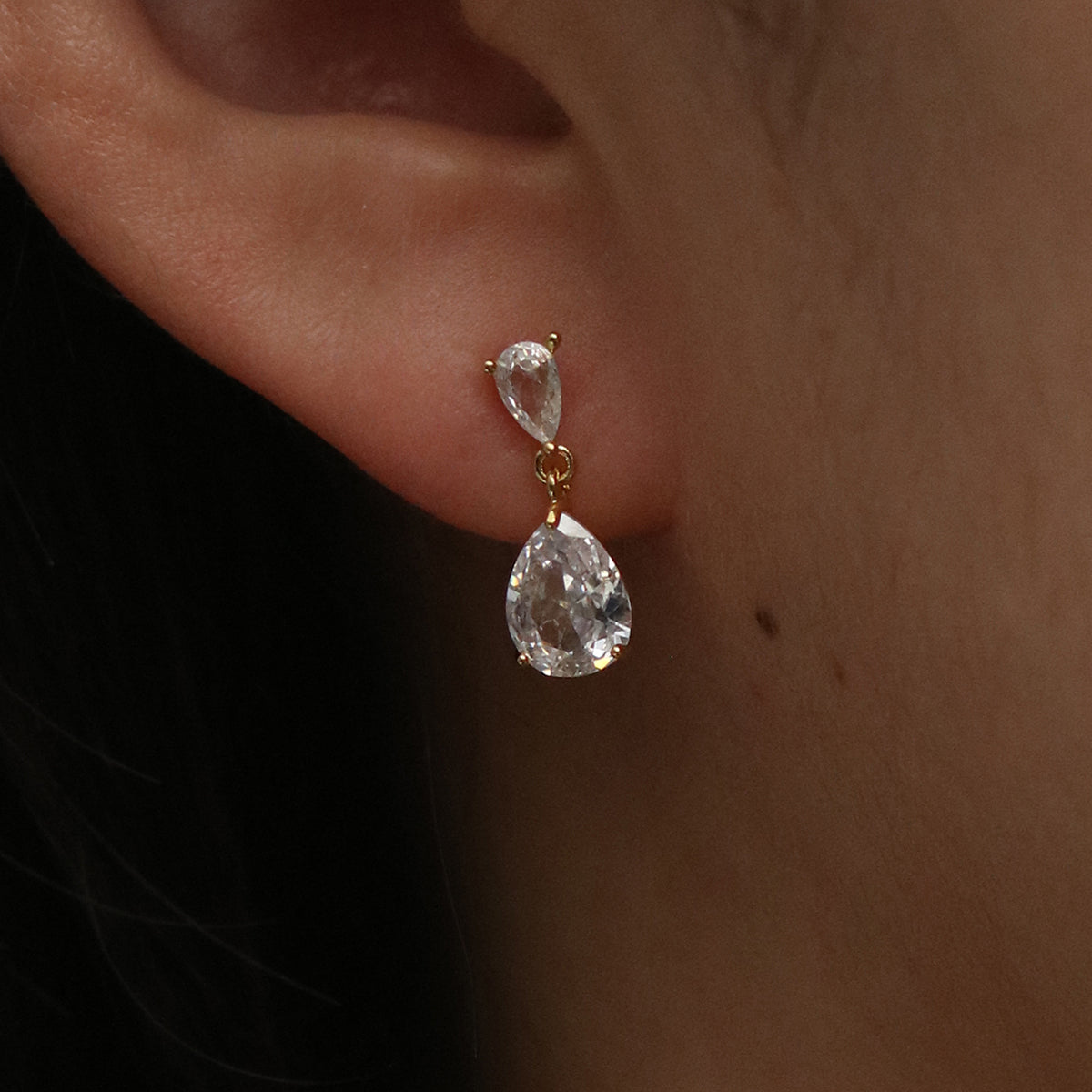 Elegant Tear Drop Dangle Earrings for Women - Sterling Silver Boho Chic Jewelry - Perfect for Weddings, Parties & Date Nights