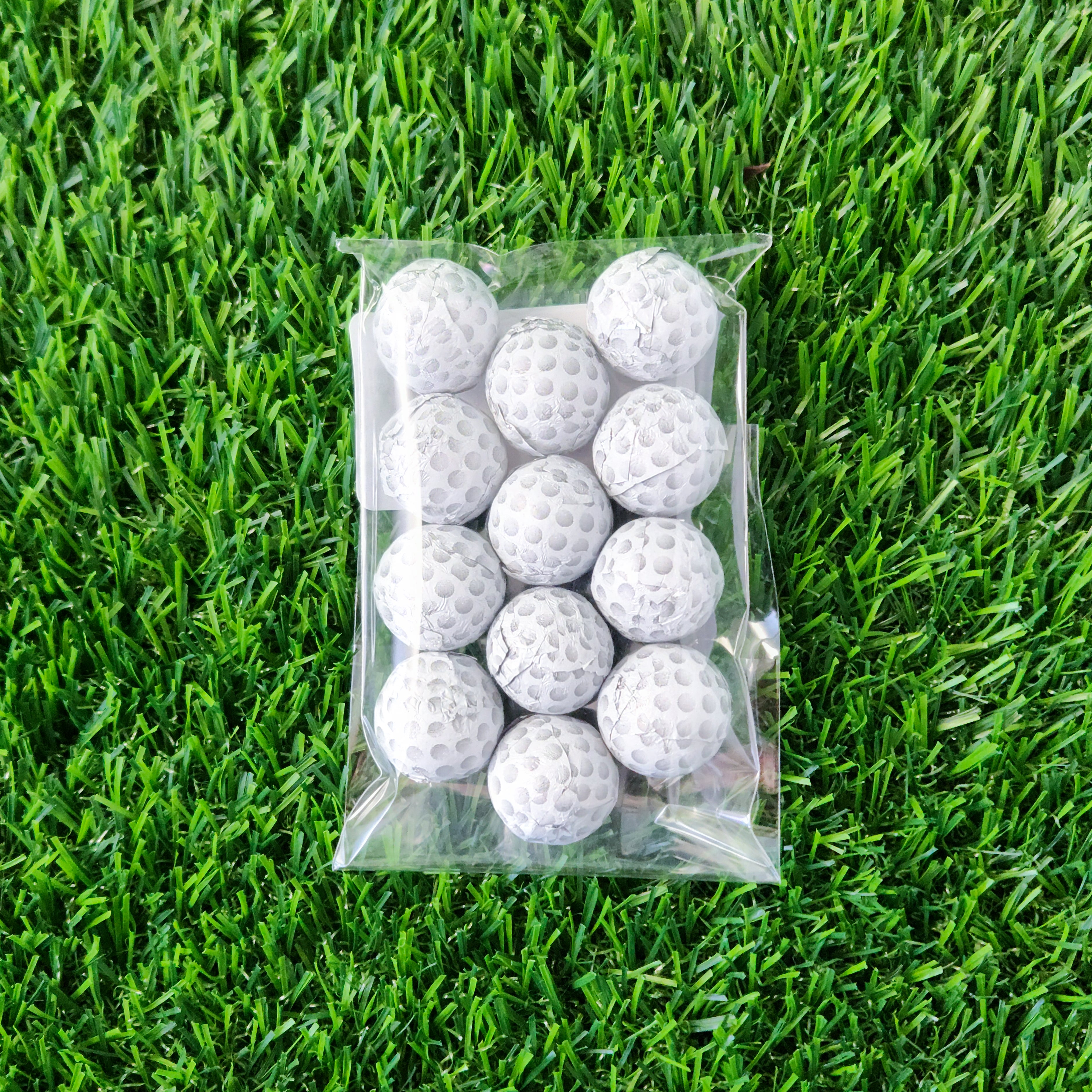 Premium Foiled Milk Chocolate Golf Balls - Delicious Edible Golf Gift for Players & Events - Perfect for Birthdays, Tournaments & Corporate Gifts