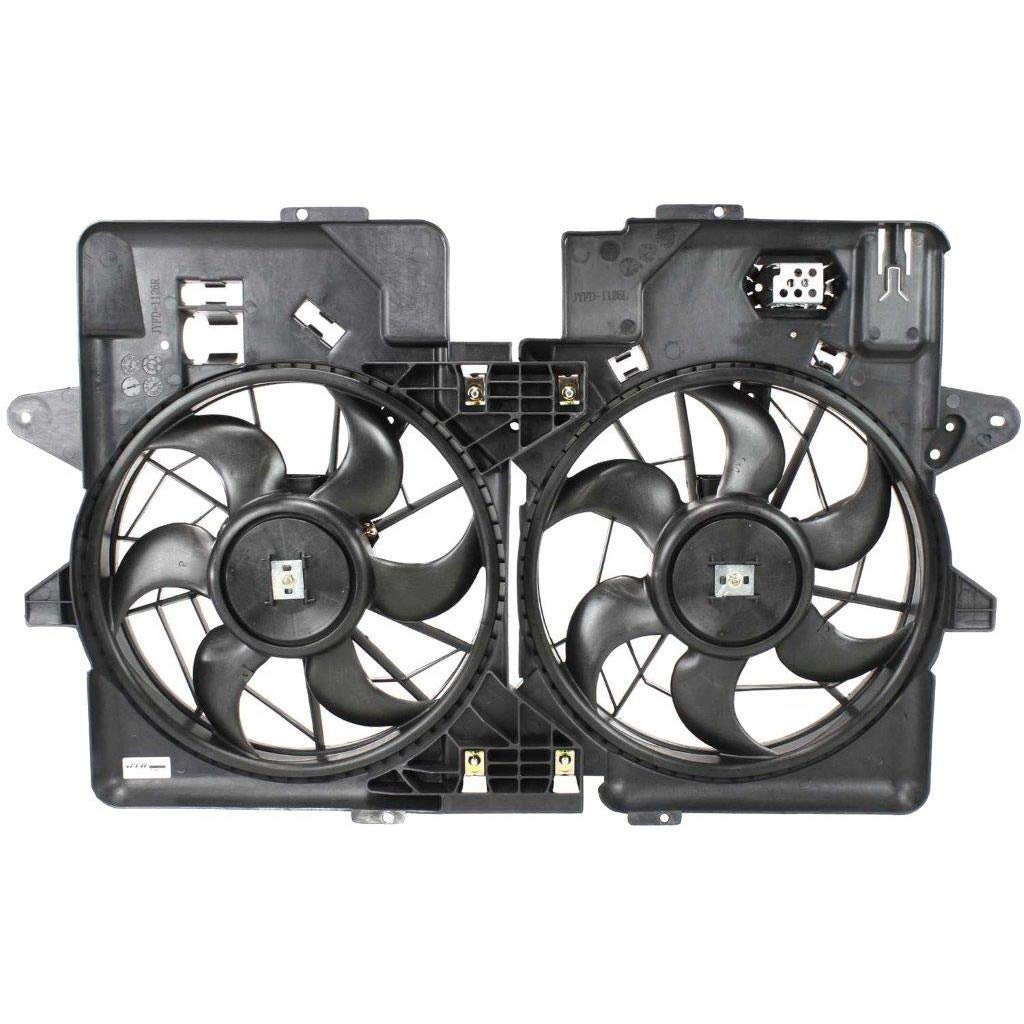 2001-2004 Ford Escape Radiator Fan Replacement - 3.0L Engine Dual Cooling Fan Assembly Part# MA3115121 2L8Z8C607GA | Perfect for Engine Overheating Prevention & Summer Driving