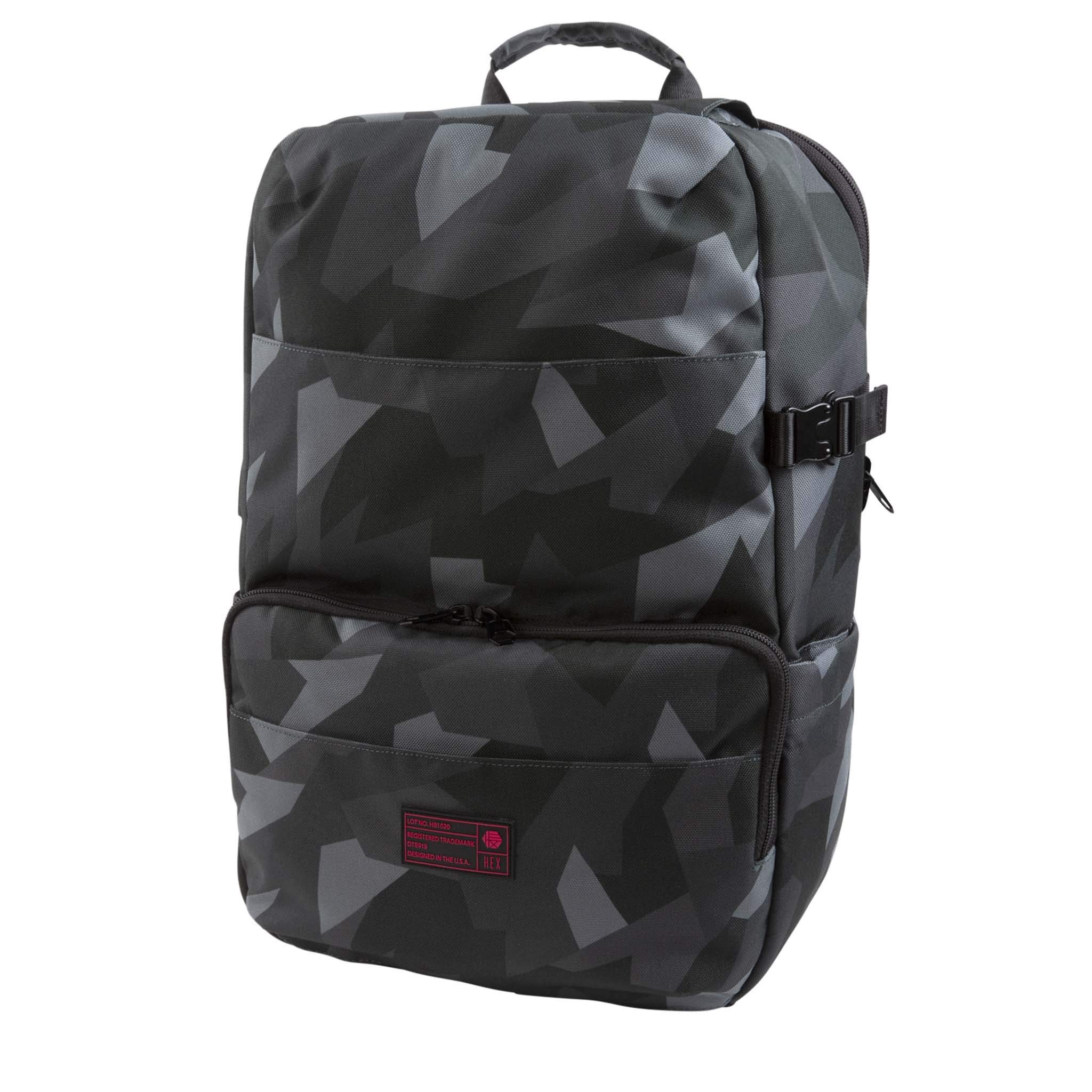 HEX Technical Waterproof Backpack with Wireless Charging Pocket - Fits 16 Inch Laptop - Perfect for Travel, Work & Outdoor Adventures