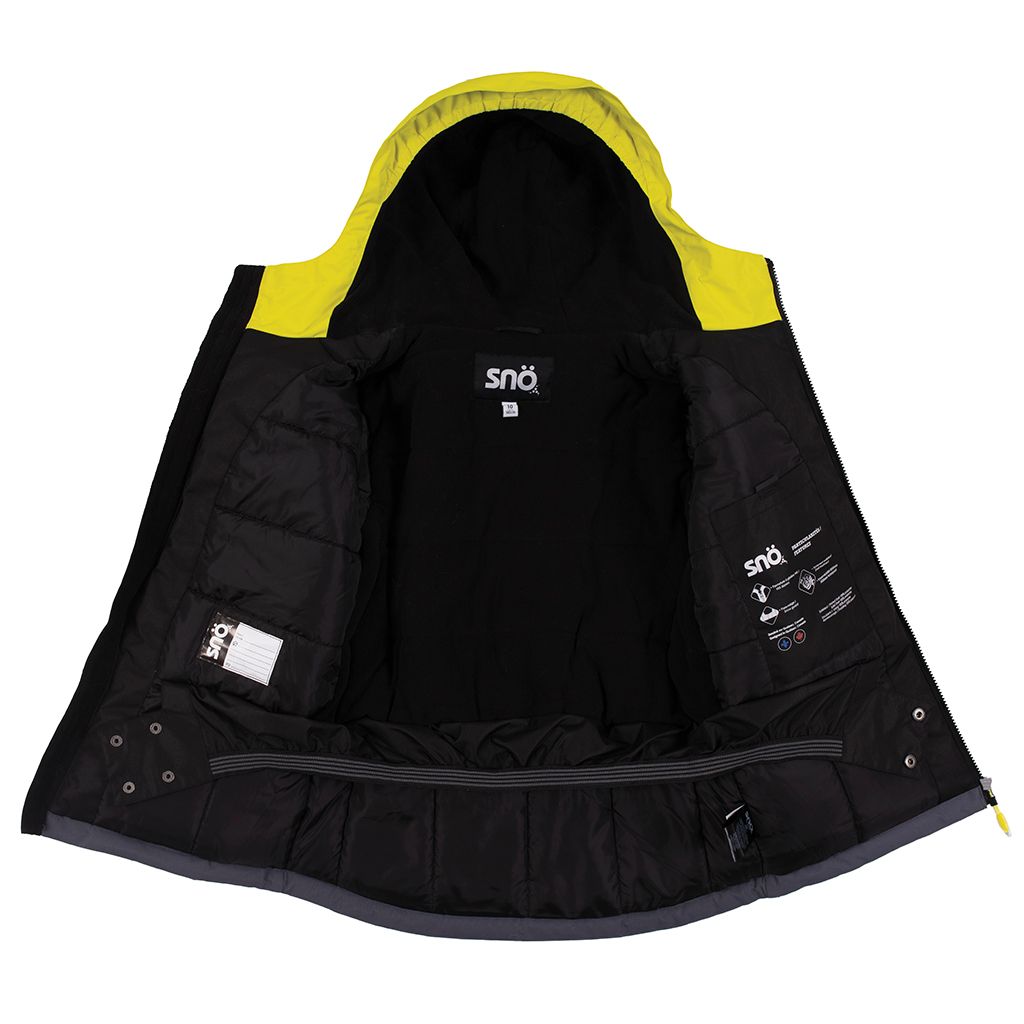 Boys SNO Andrew Jacket - Waterproof Winter Coat for Kids, Warm Fleece Lined Outerwear - Perfect for Snow Play, School & Outdoor Adventures