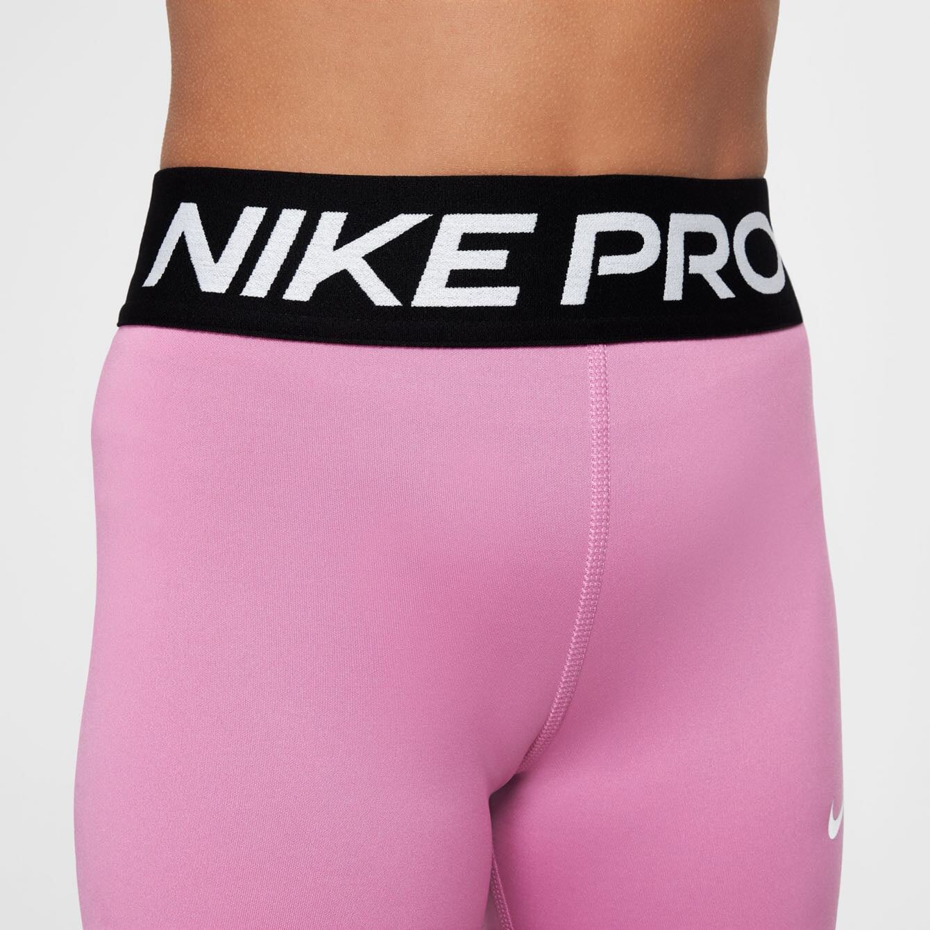 Nike Pro Older Girls' Athletic Shorts - 3-Pack (DA1033-010) - Perfect for Running, Training & Gym Workouts