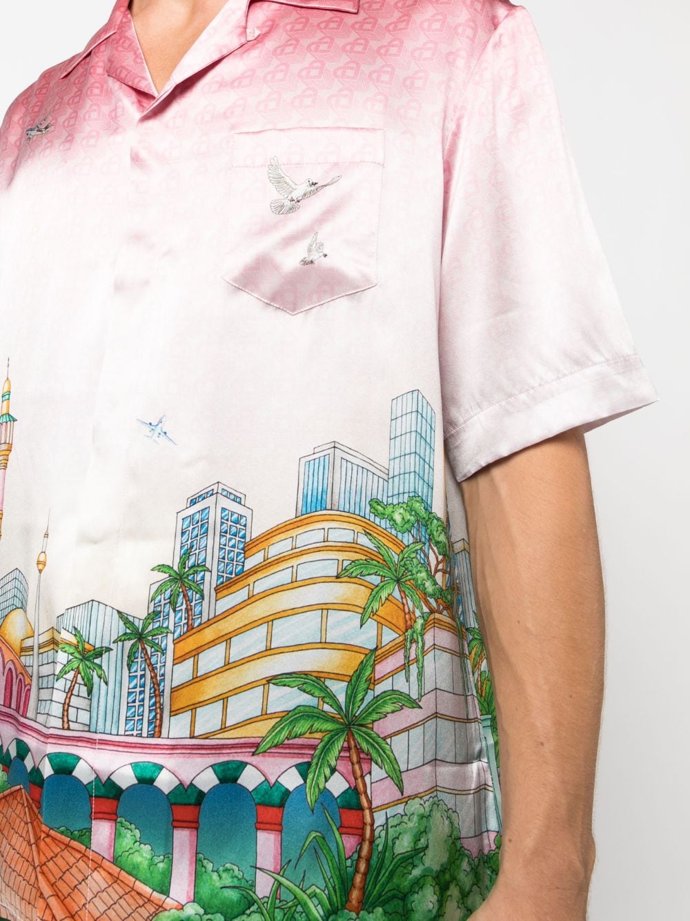 Casablanca Pink Shirts for Men - Stylish & Comfortable Casual Wear for Everyday Outfits & Summer Fashion