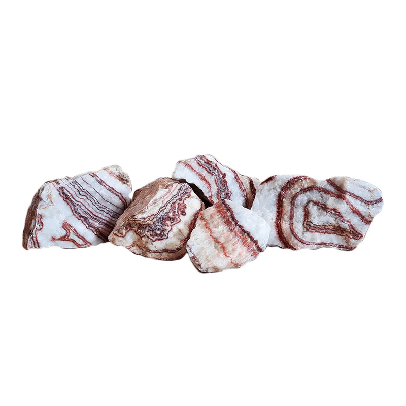 Aqua Natural Rosy Cloud Rock Pack 7kg - Premium Aquarium Decoration for Fish Tank, Cichlid & Shrimp Habitat - Perfect for Aquascaping & Natural Aquatic Environments
