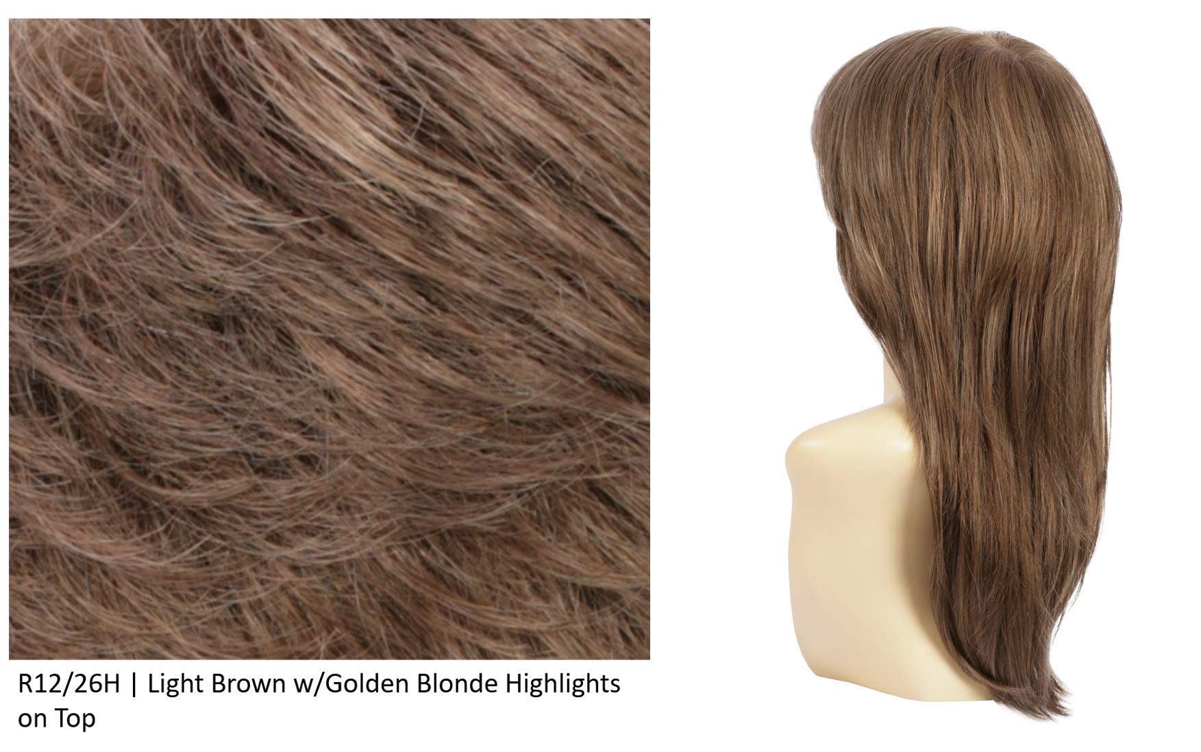Estetica Hallie Front Lace Wig 5-Piece Bundle with Wig Liner, Wide Tooth Comb & Belle of Hope Shampoo - Natural Look Human Hair Wig for Daily Wear, Cosplay & Special Occasions (R12/26H)