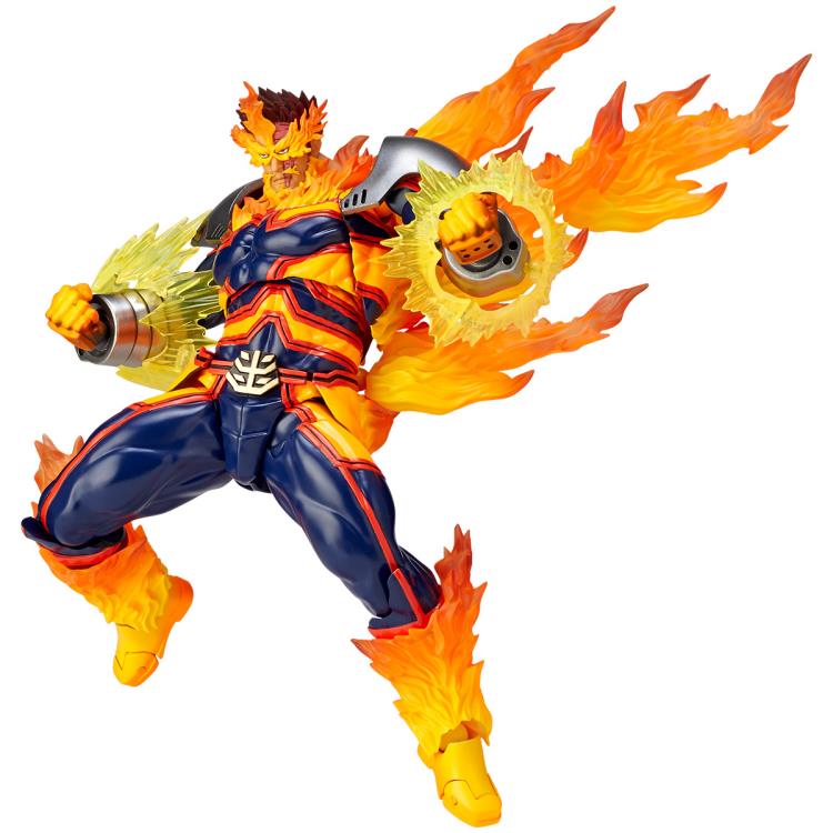 Amazing Yamaguchi Revoltech Endeavor Action Figure - My Hero Academia Collectible Toy for Display & Play - Perfect for Anime Fans & Collectors