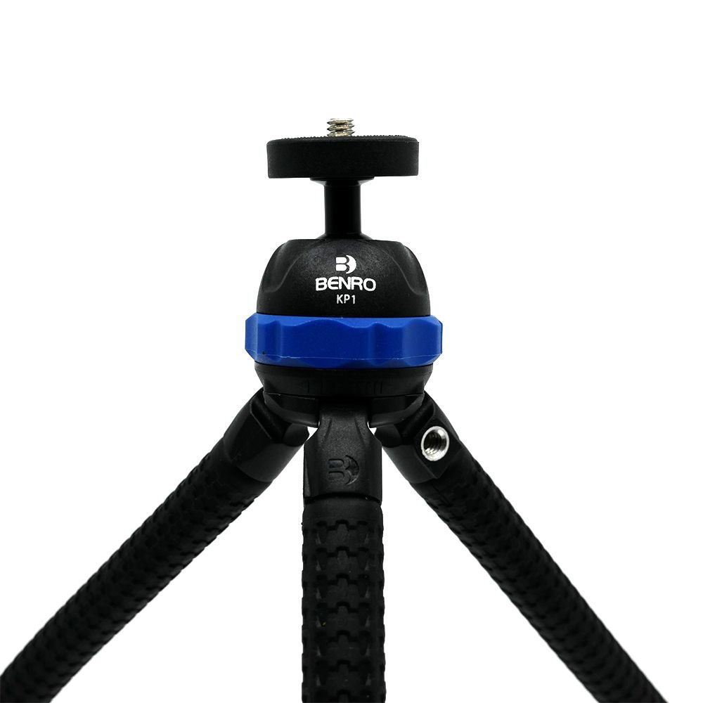 Benro KoalaPod 3-Legged Compact Tripod for Travel Photography, Vlogging, and Outdoor Adventures - Lightweight & Portable Camera Stand for DSLR, Mirrorless, and Smartphones
