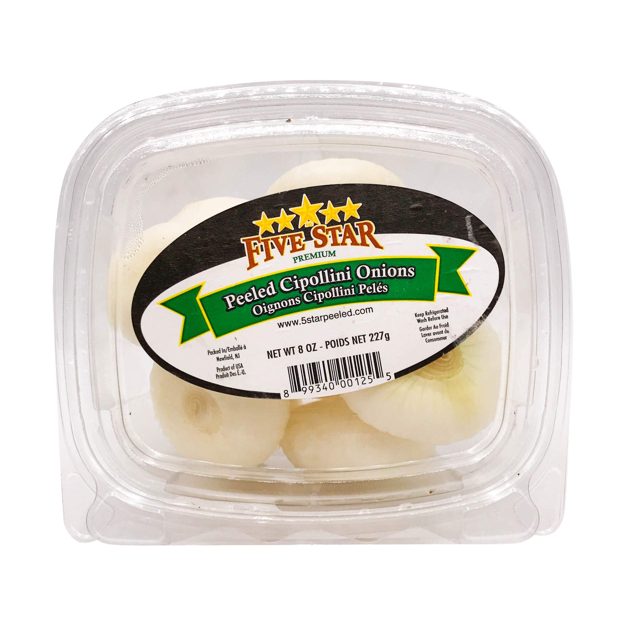 Fresh Peeled Cippolini Onions - 8 oz | Premium Cooking Onions for Soups, Stews & Roasting | Gourmet Pantry Essential