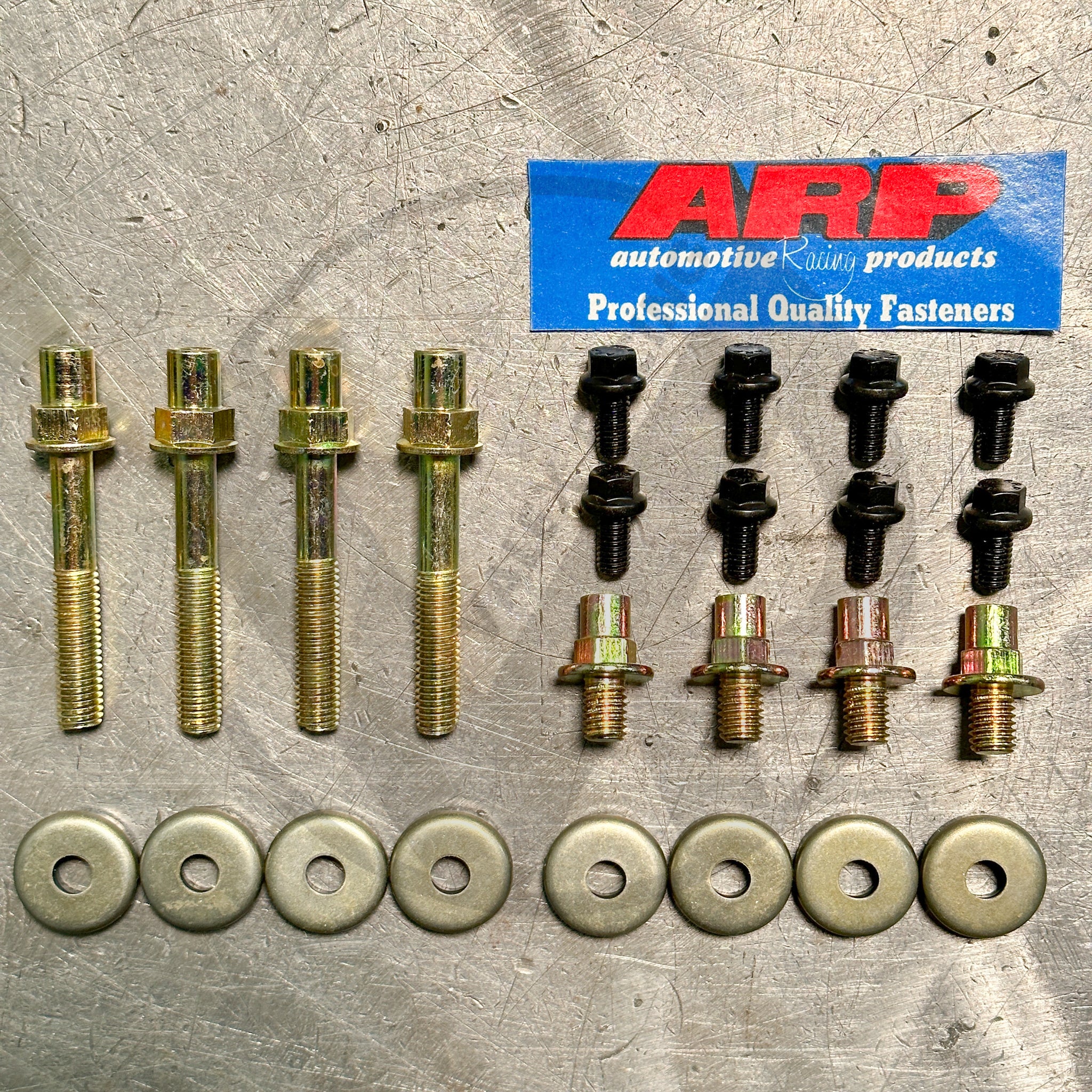ARP Valve Cover Bolt Kit with Grommets & Washers - Compatible with Honda Acura B Series DOHC VTEC Engines (EG/EK/DC2 Models) - Perfect for Engine Maintenance & Performance Upgrades
