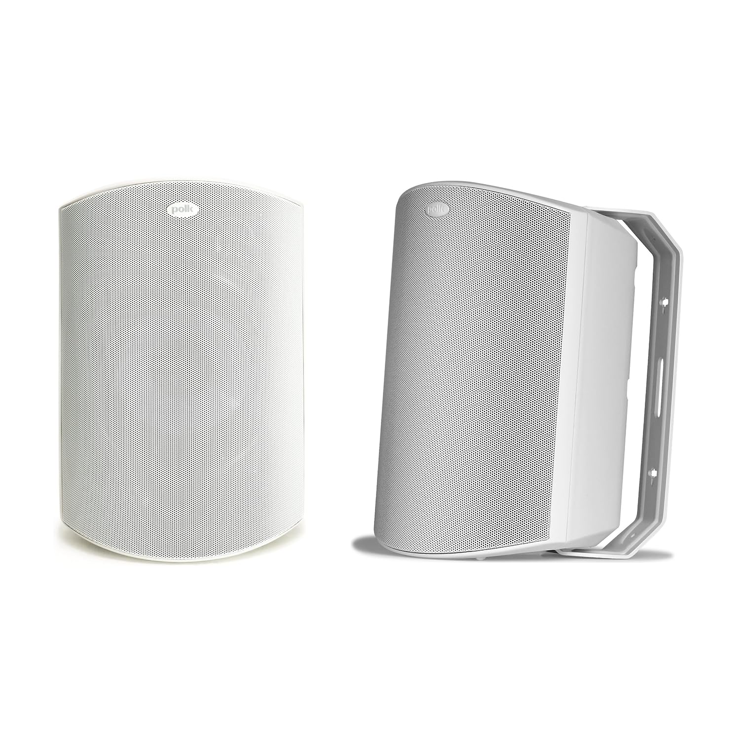 Polk Audio Atrium 8 SDI Flagship All-Weather Outdoor Speakers - Pair (2 Speakers) | High-Performance Waterproof Stereo Sound System for Patio, Poolside, Garden & Backyard Entertainment