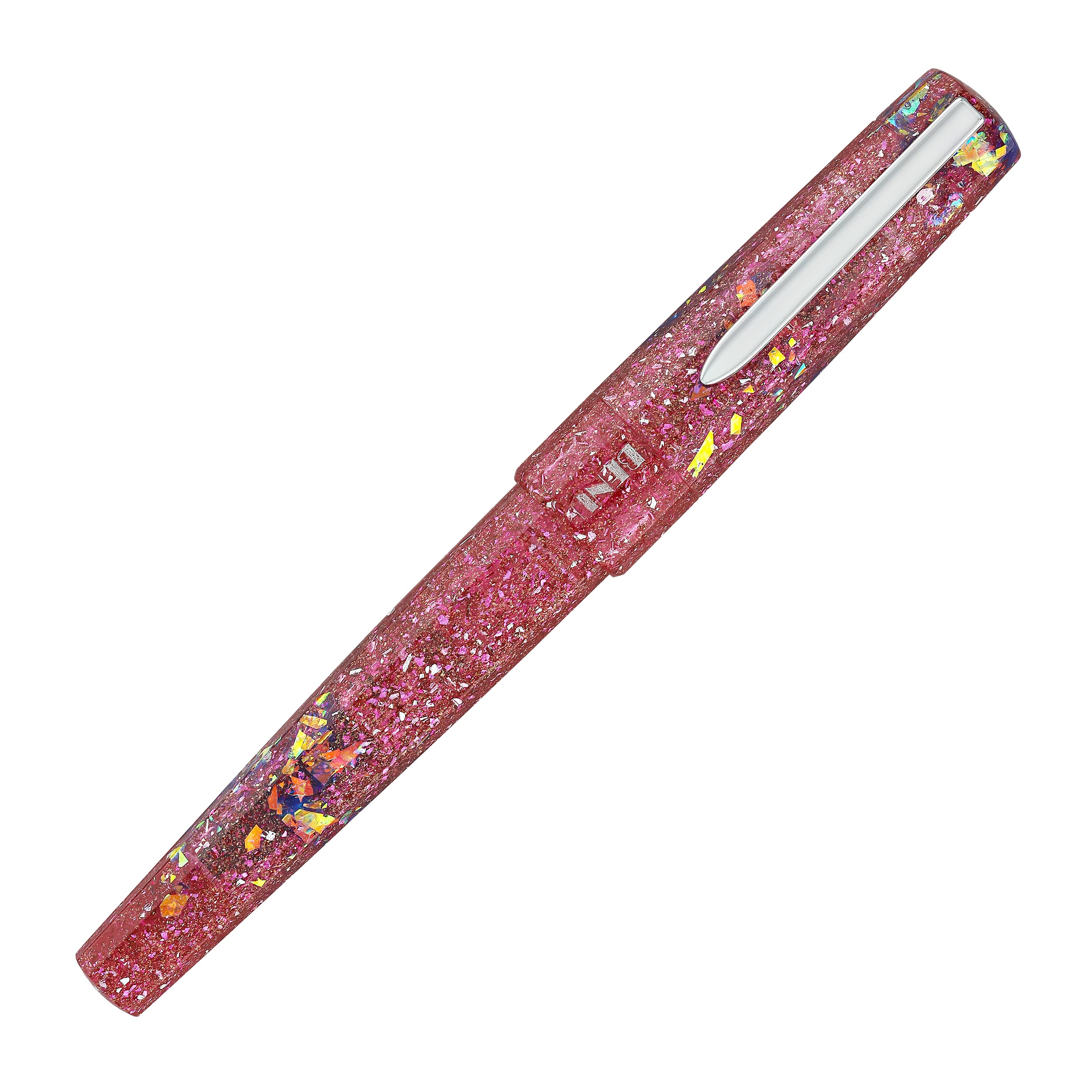 Benu Euphoria Fountain Pen - Pink Champagne Color, Luxury Writing Instrument for Calligraphy, Journaling & Gifts | Premium Nib, Smooth Ink Flow, Elegant Design for Professionals & Pen Enthusiasts