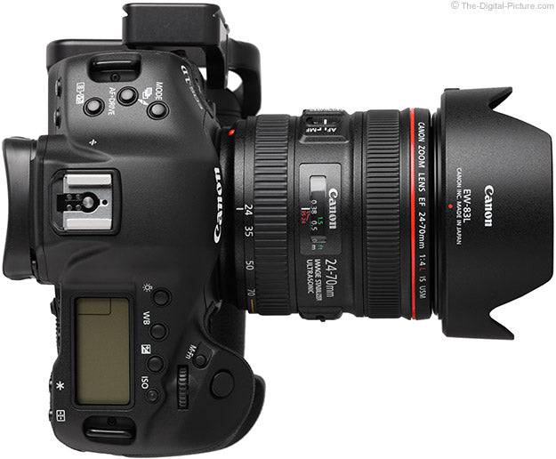 Canon EOS 5D Mark IV 30.4MP Full Frame DSLR Camera with EF 24-70mm f/4L IS USM Lens & 64GB SD Card - Professional Photography, Wedding, Travel & Landscape Shooting