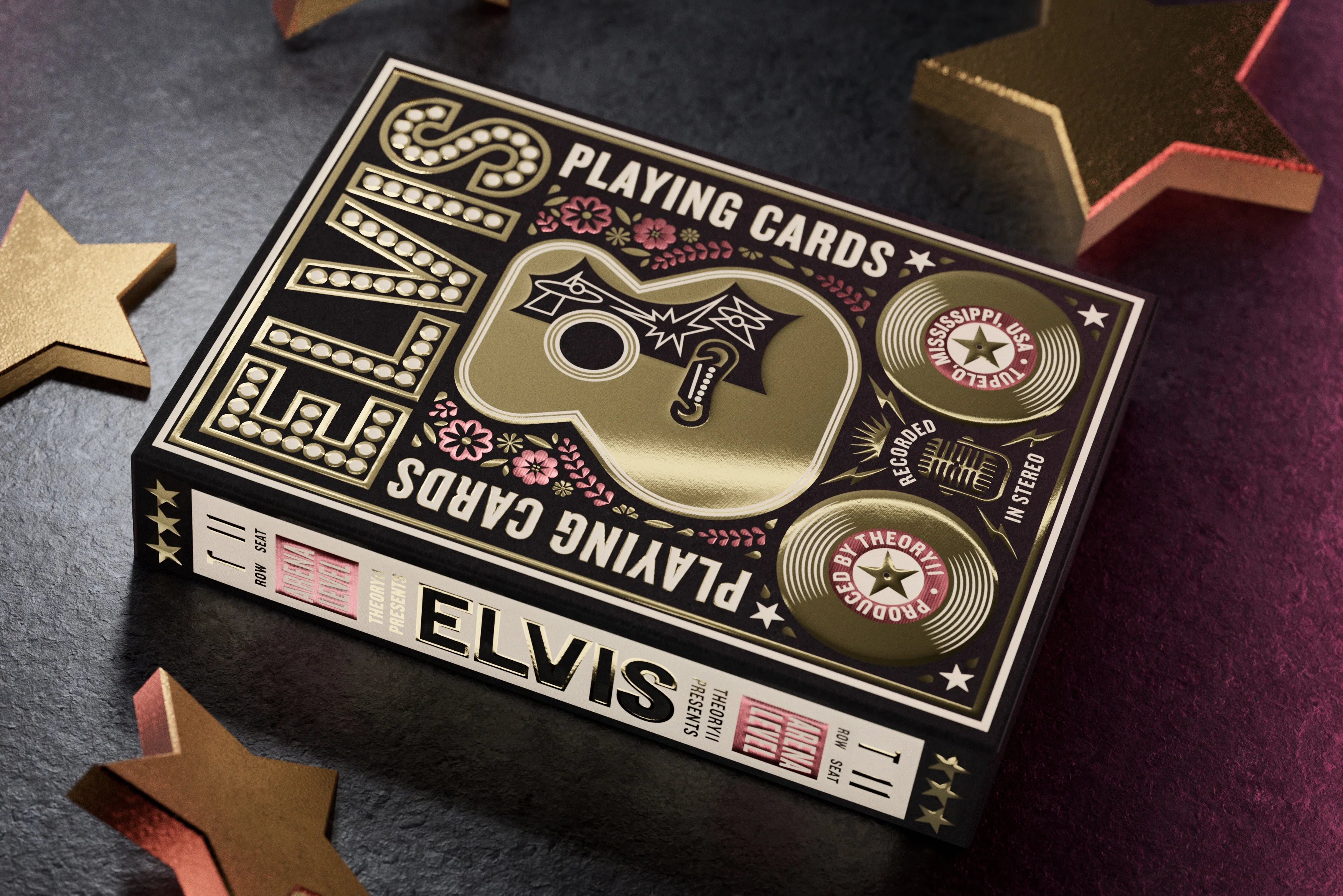 Elvis Presley Playing Cards - 52 Deck Vintage Collectible Poker Cards with Custom Designs - Perfect for Poker Games, Magic Tricks, and Elvis Fans Gift Ideas