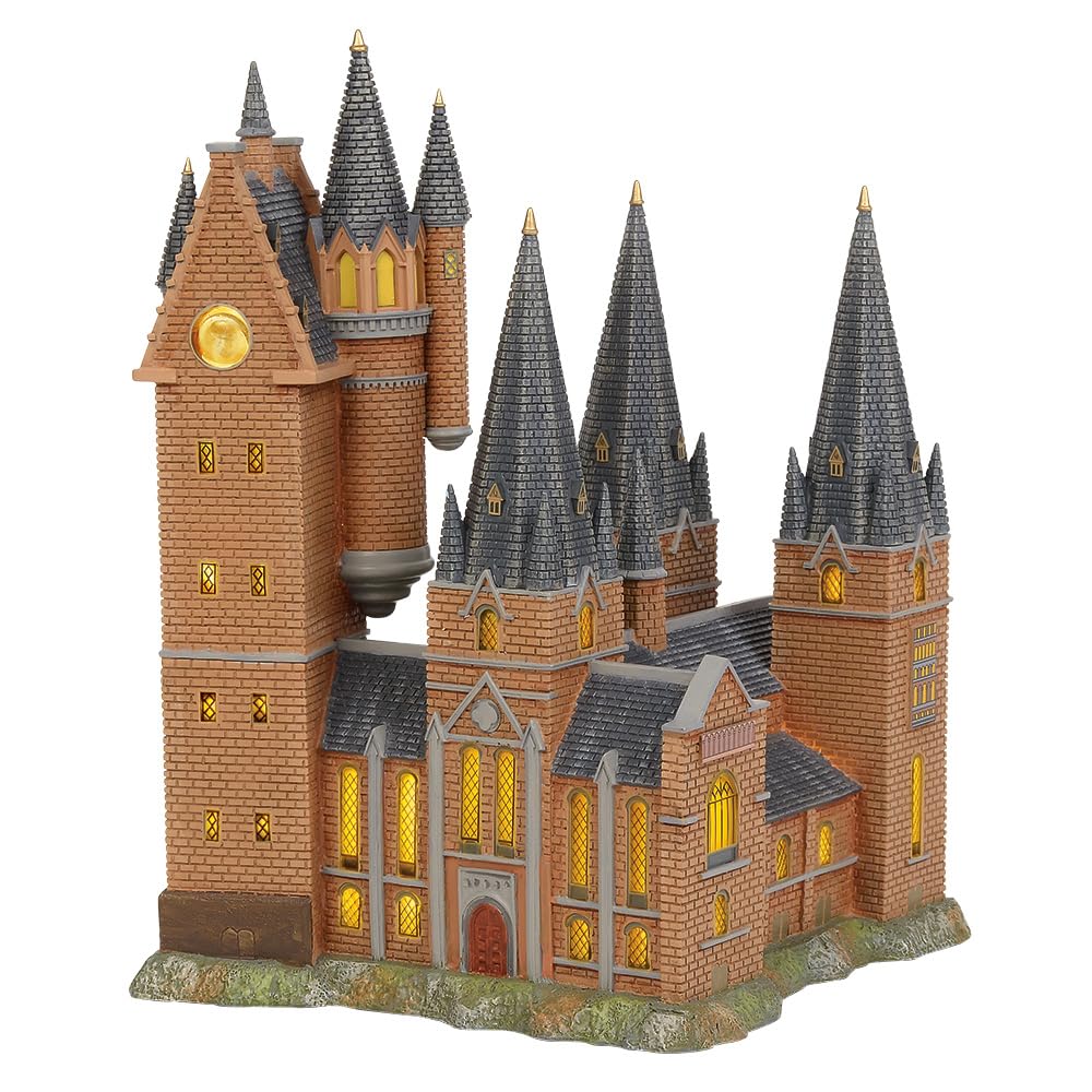 Department 56 Harry Potter Hogwarts Astronomy Tower Lit Building - 12.2 Inch Collectible Figurine (Zinc Alloy & Polyresin) - Perfect for Christmas Village Displays, Harry Potter Decor & Gift for Fans