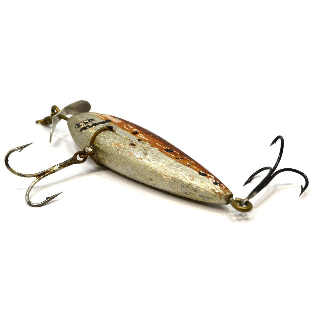 Vintage Handmade Wooden Fishing Lure - 4