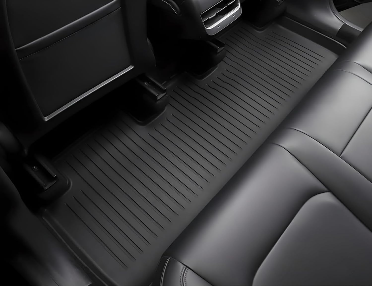 Premium All-Weather TPE Floor Mats for Tesla Model 3 (2017-2023) - 6-Piece Set with Cargo Liner & Trunk Mats - Durable, Custom Fit Car Accessories for Daily Commute & Road Trips