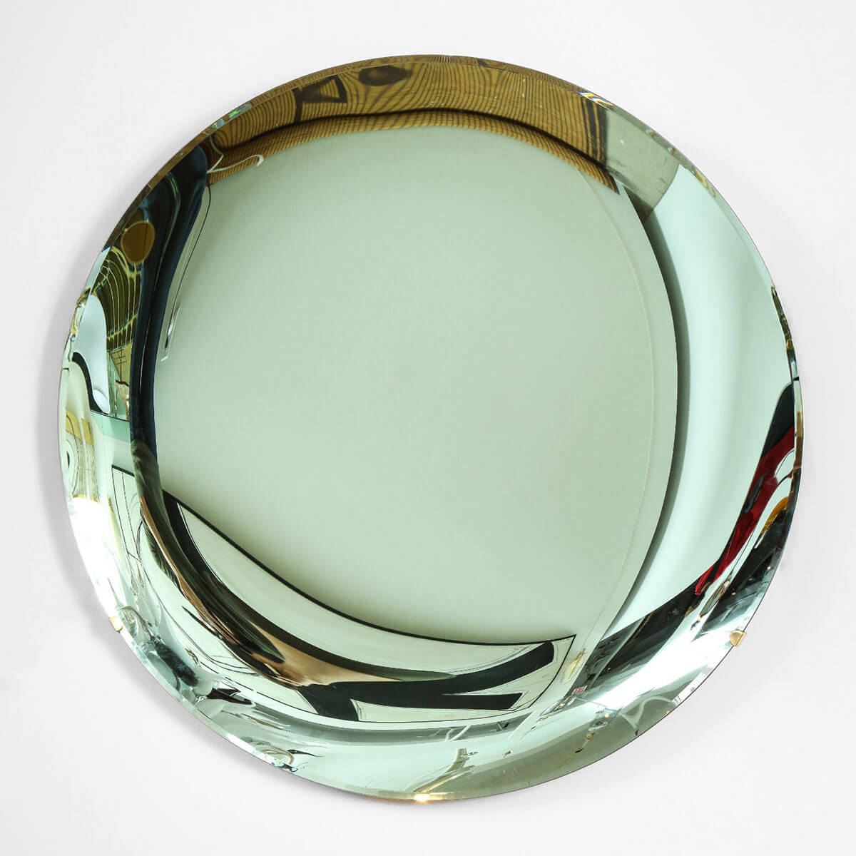 360° Wide Angle Convex Mirror for Driveway & Parking Lot Safety - Outdoor Traffic & Blind Spot Visibility Enhancer