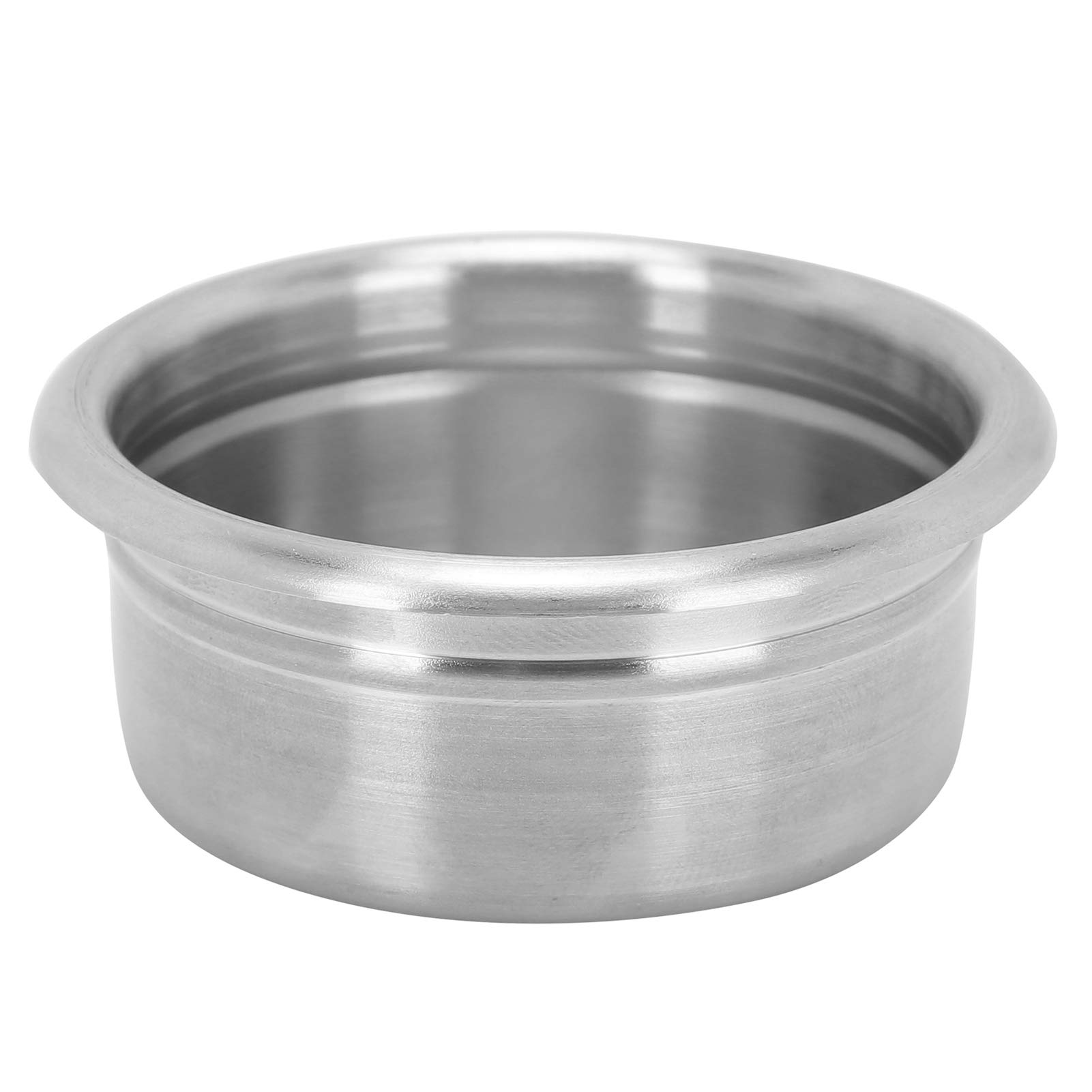Premium 58MM Stainless Steel Coffee Filter - Double Cup Reusable Coffee Basket Strainer with Tamper for Espresso Machines | Perfect for Home Baristas & Coffee Shops
