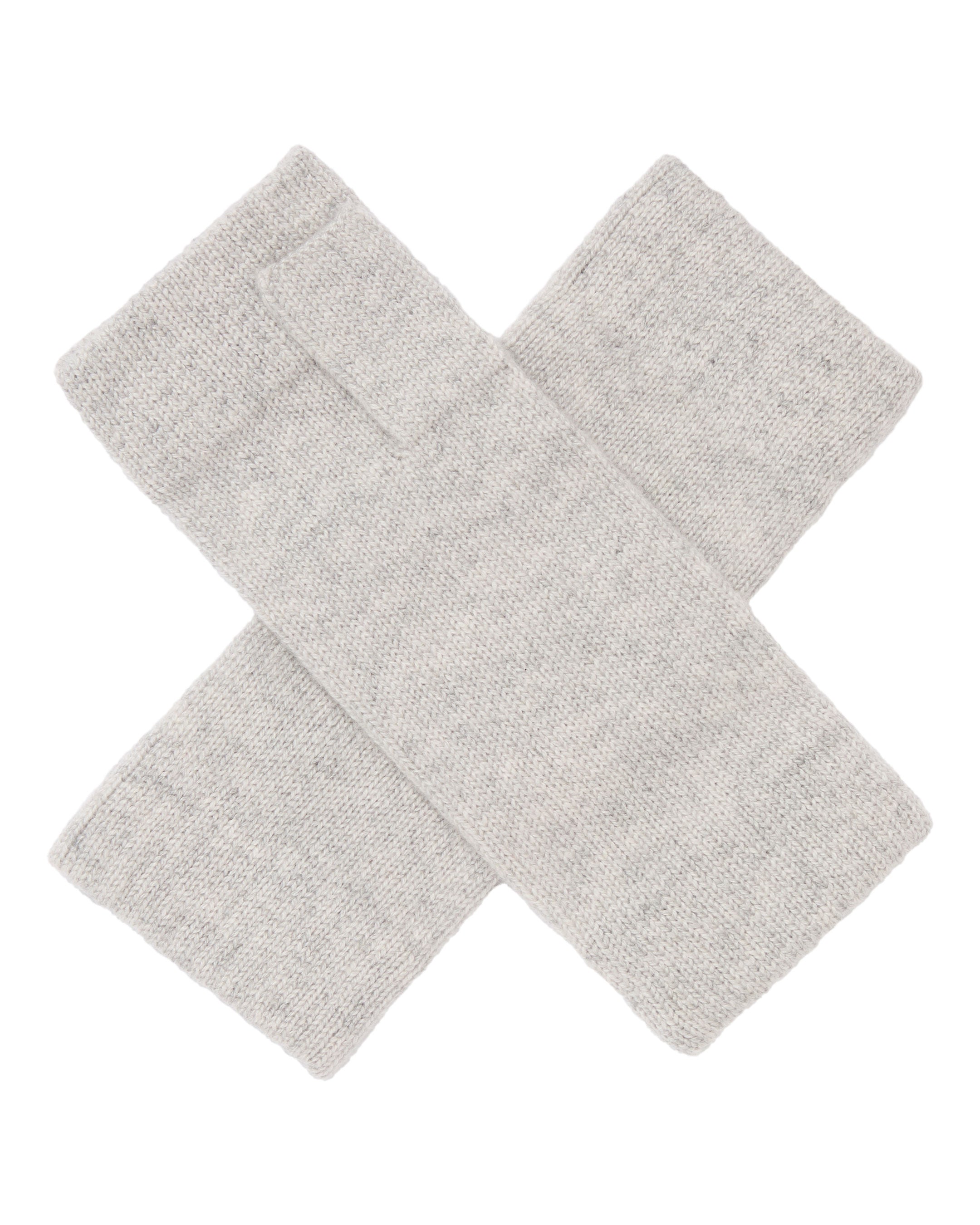 Premium Unisex Cashmere Fingerless Gloves - Soft & Warm Fumo Grey for Men & Women - Perfect for Driving, Typing & Outdoor Activities