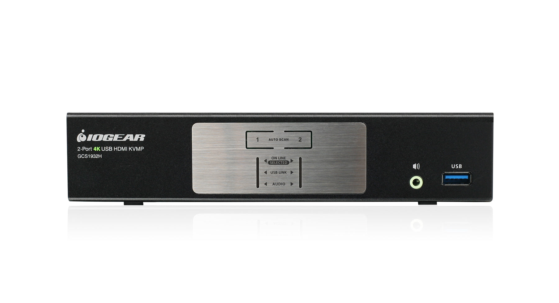 2 Port 4K KVMP Switch with HDMI, USB 3.0 Hub & Audio Support - Dual Monitor Control for PC, Mac, Laptop - Perfect for Home Office, Gaming & Multi-Tasking Setup