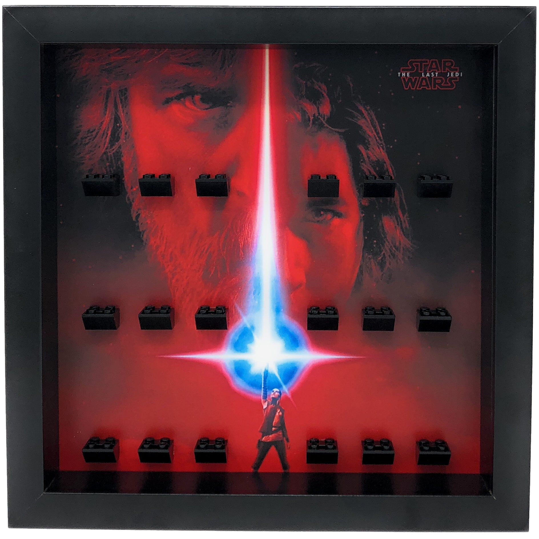 Lego® Star Wars The Last Jedi Minifigure Display Frame - Perfect for Collectors & Home Decor
