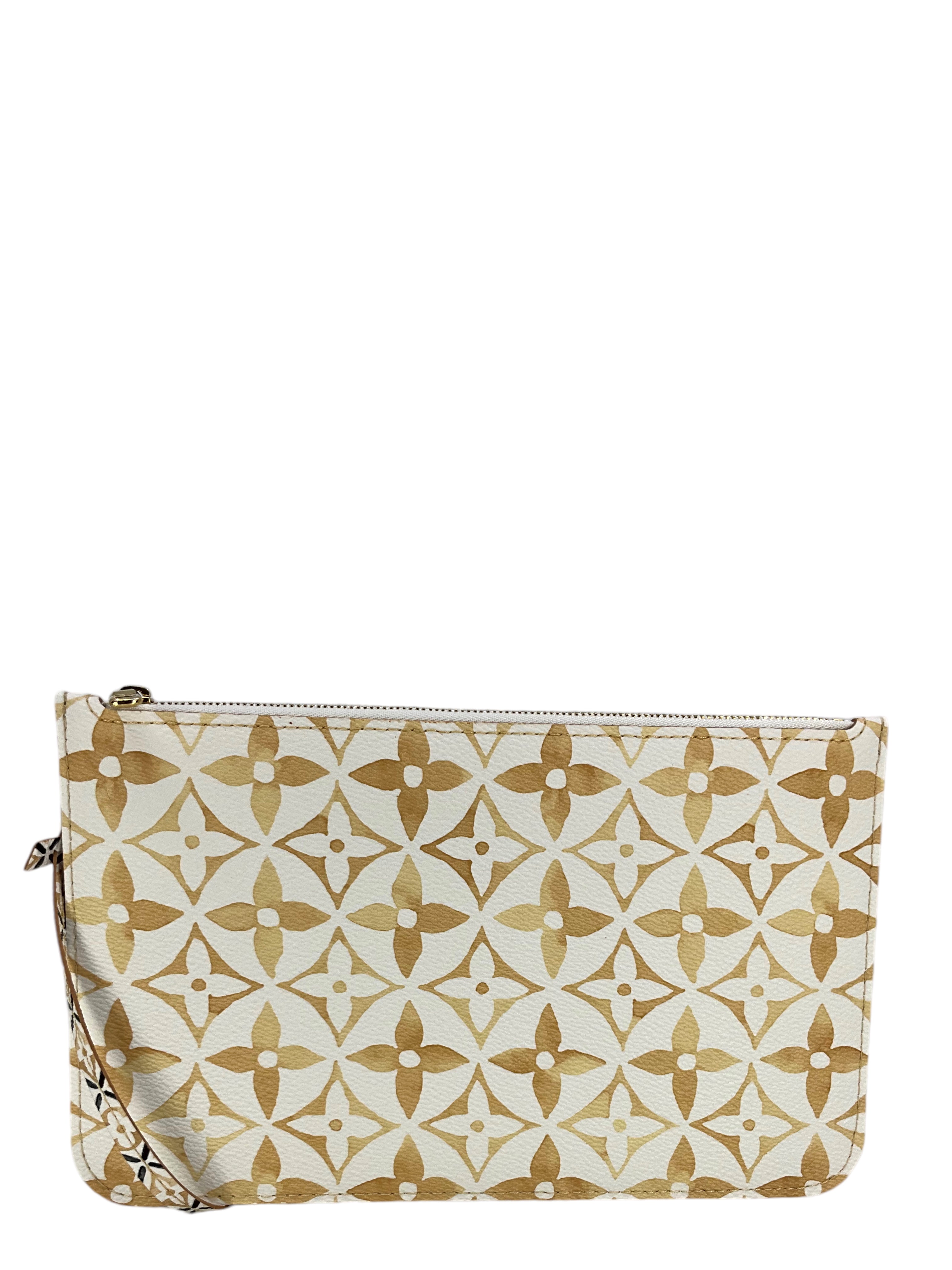 Authentic LOUIS VUITTON Monogram Giant By The Pool 2.0 Neverfull MM Tote Bag with Pochette - Luxury Designer Beach Tote for Women, Perfect for Poolside, Vacation & Summer Travel Accessories