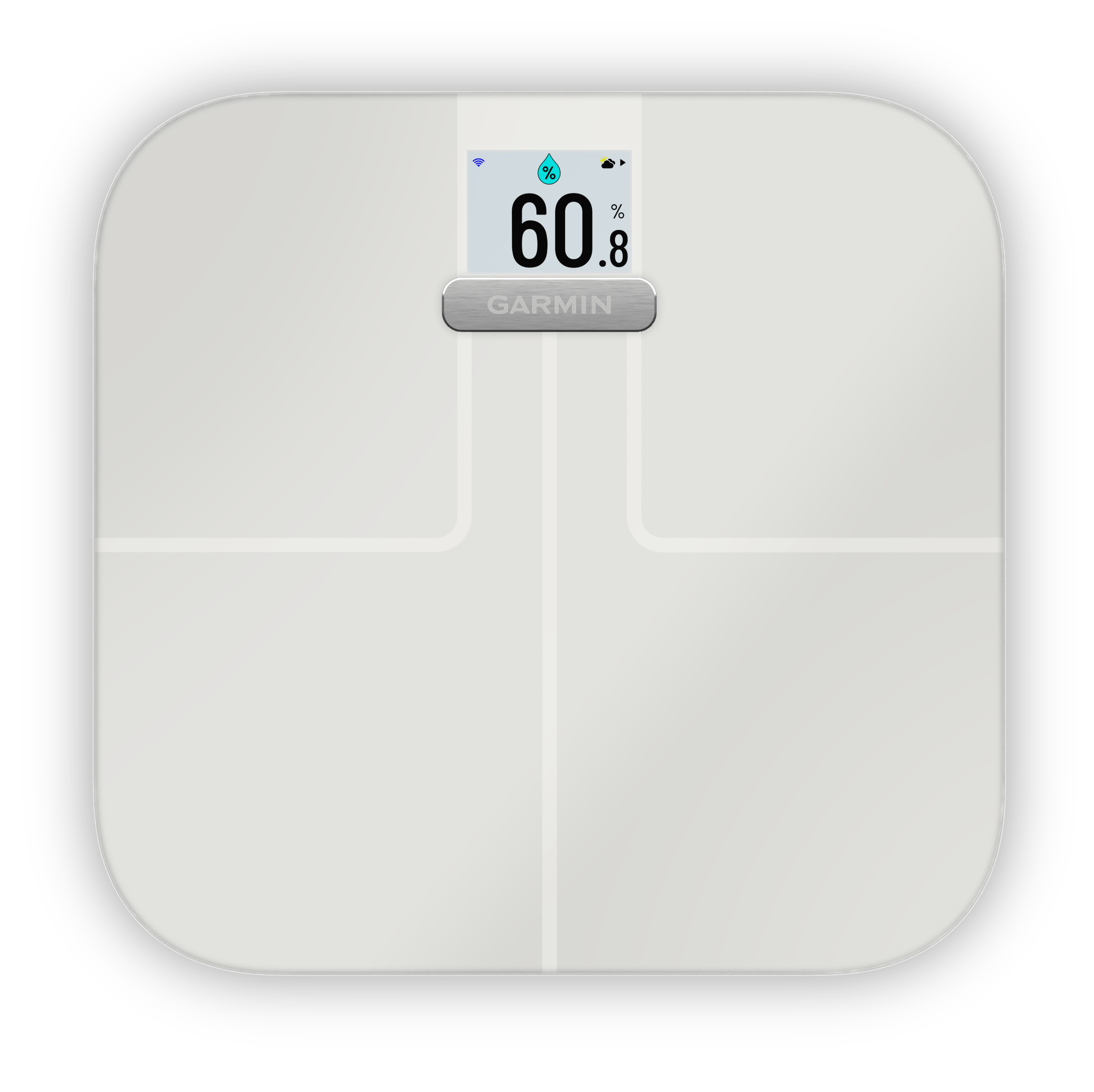 Garmin Index S2 Smart Scale - Accurate Body Composition Analyzer for Weight, Fat, Muscle & Bone Mass - Perfect for Home Fitness & Health Tracking