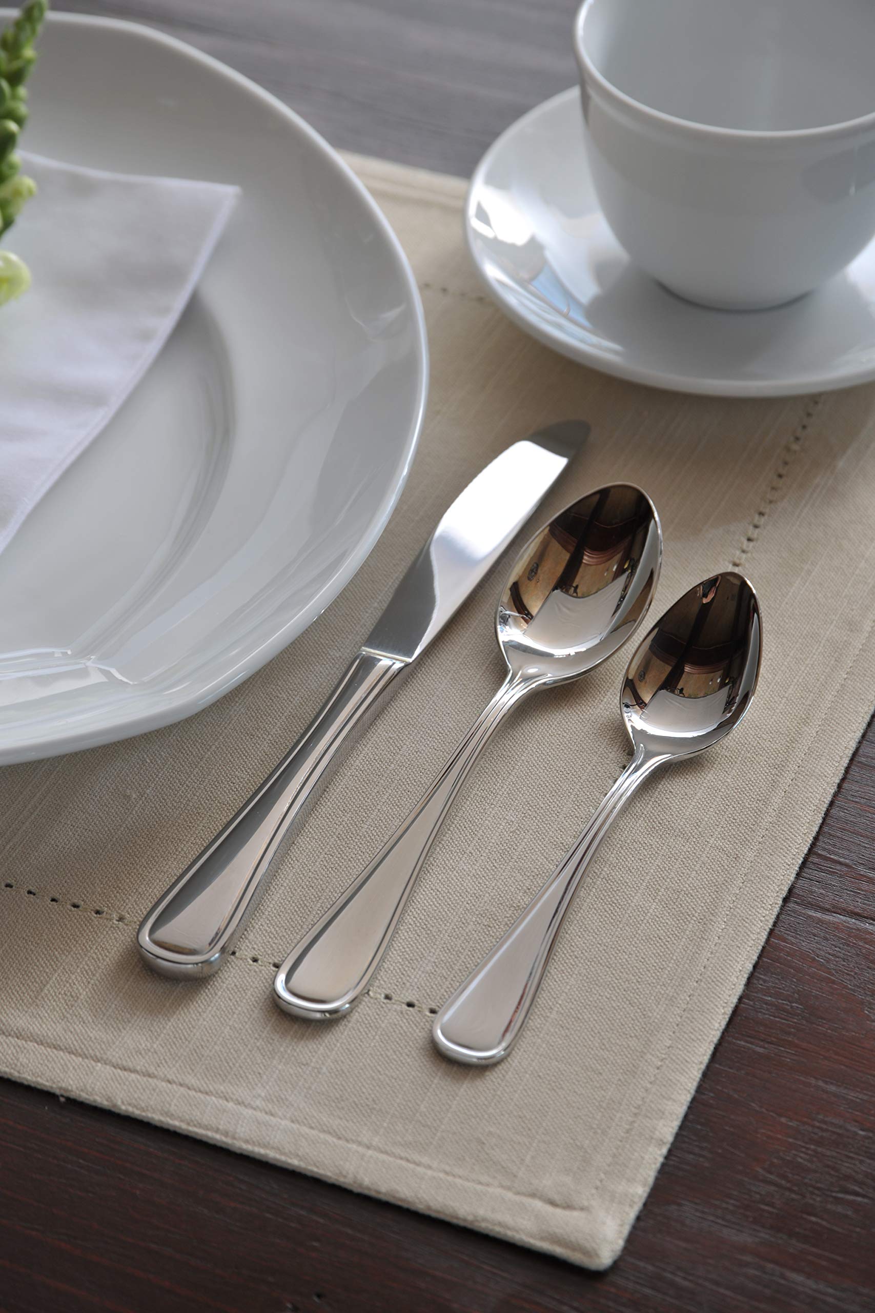 Oneida 18/10 Stainless Steel Table Knives Set of 12 - Premium Restaurant Quality Flatware for Fine Dining, Catering & Home Use