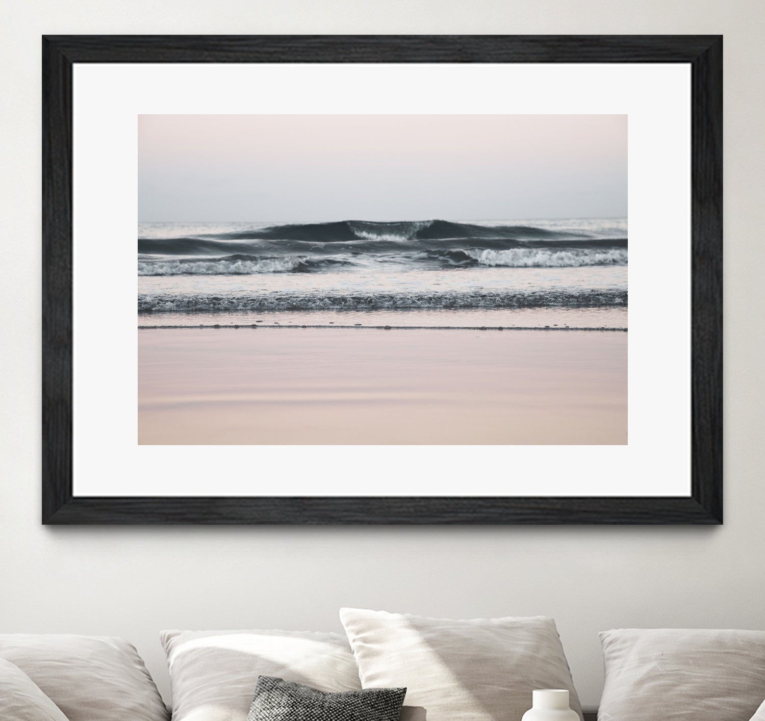 Atlantic Ocean Dream Waves 5 - Stunning Ocean Wave Wall Art for Beach House Decor, Coastal Living Room, Bedroom & Office - Perfect for Nautical Theme Interior Design