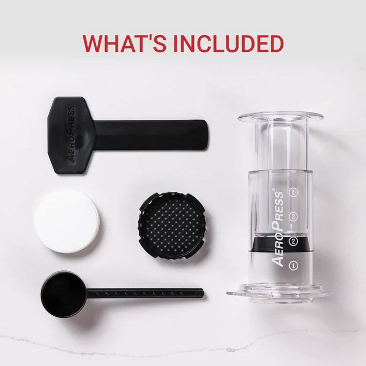 AeroPress Coffee and Espresso Maker - Portable Travel Coffee Press for Home, Camping & Office - BPA-Free Clear Design for Perfect Brew Every Time