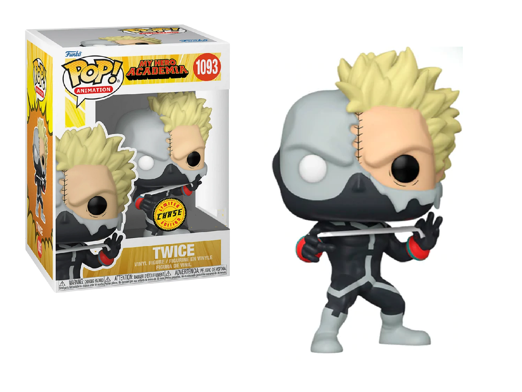 My Hero Academia Twice Chase Pop Vinyl Figure - Limited Edition Anime Collectible for Fans & Display