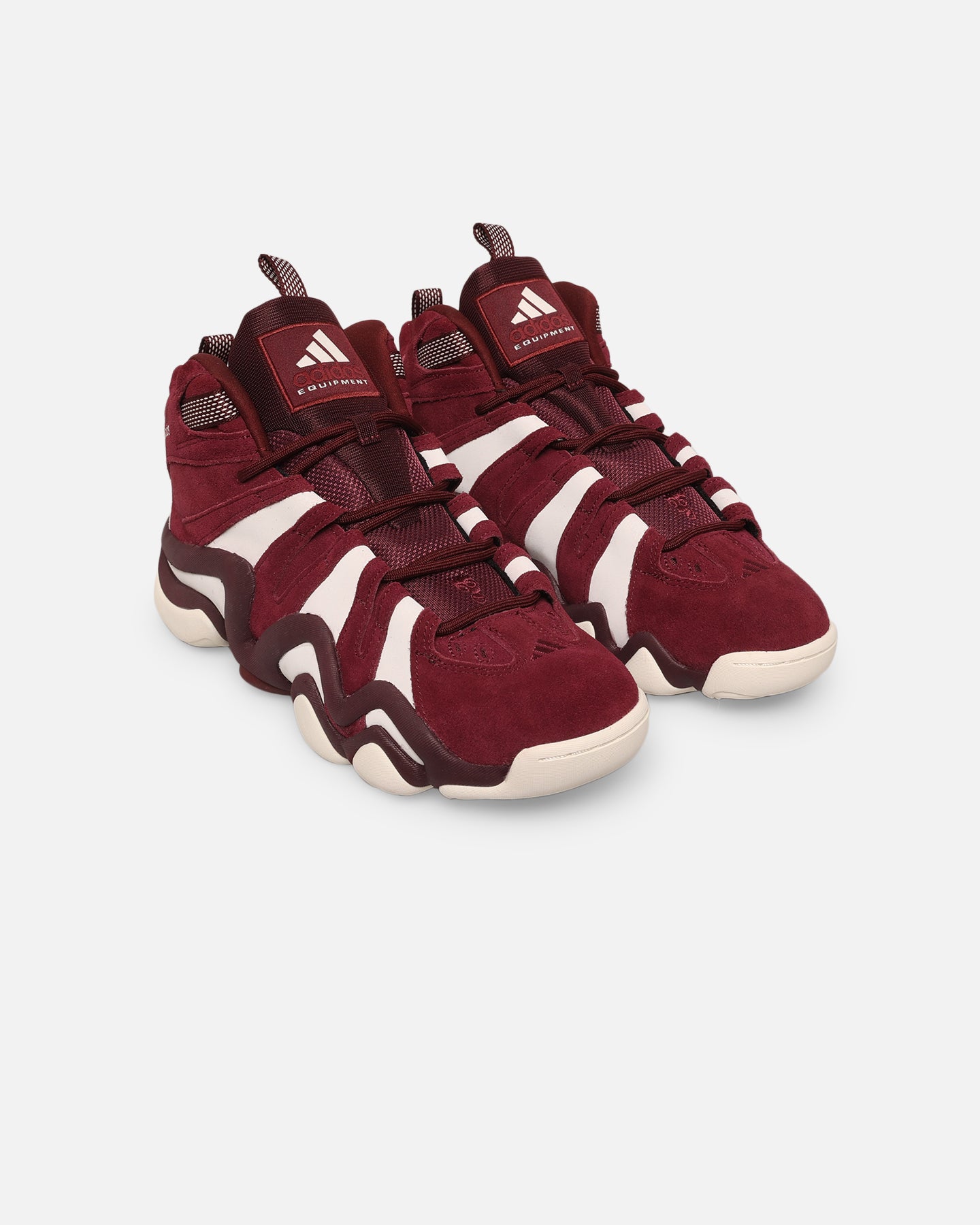 Adidas Crazy 8 Basketball Shoes for Men - Maroon Color High Performance Sneakers for Court Play and Street Style