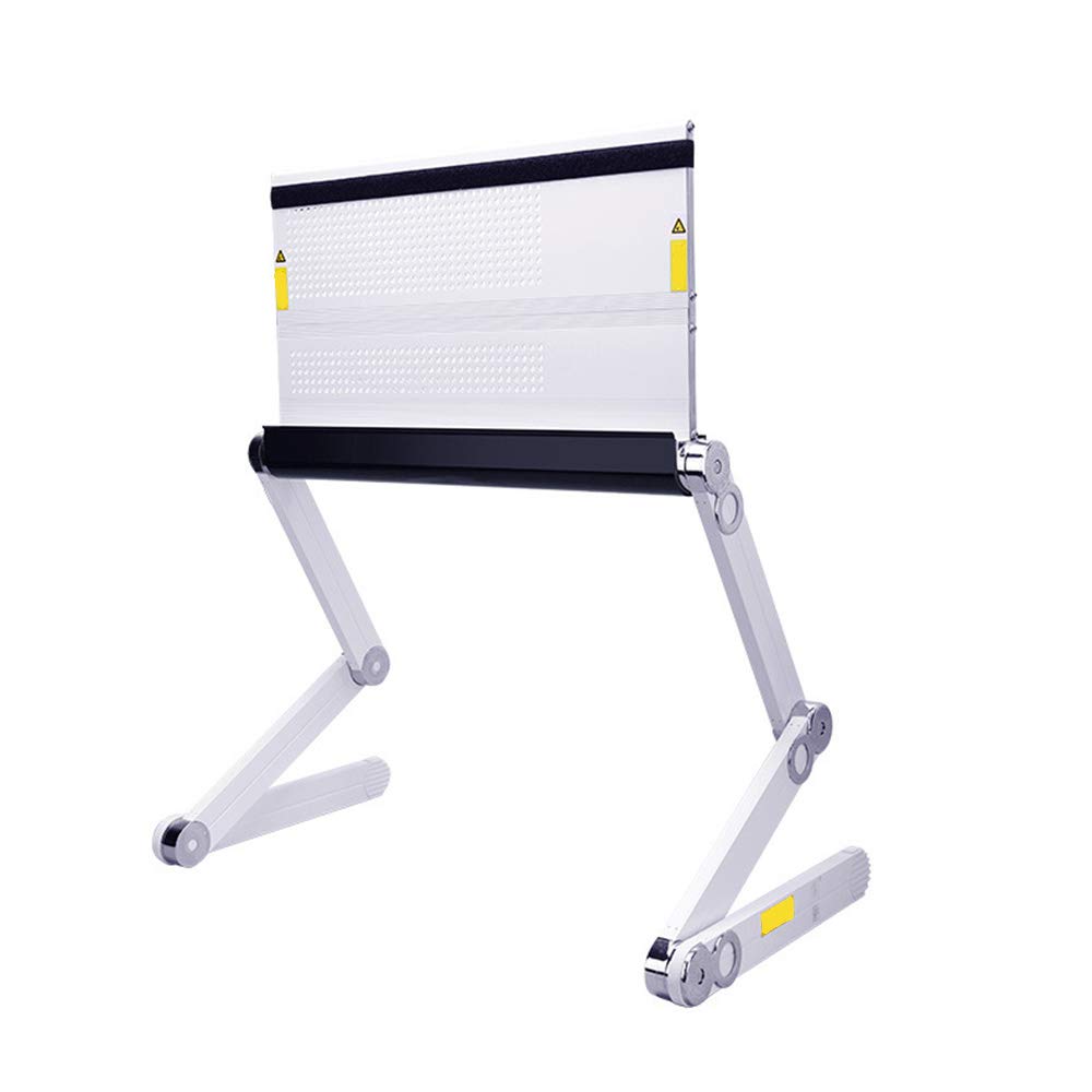 LOVEPET Adjustable Laptop Stand for Bed - Foldable & Portable Aluminum Alloy Computer Table for Work, Study, Gaming | Perfect for Home Office, Dorm Room, or Travel Use