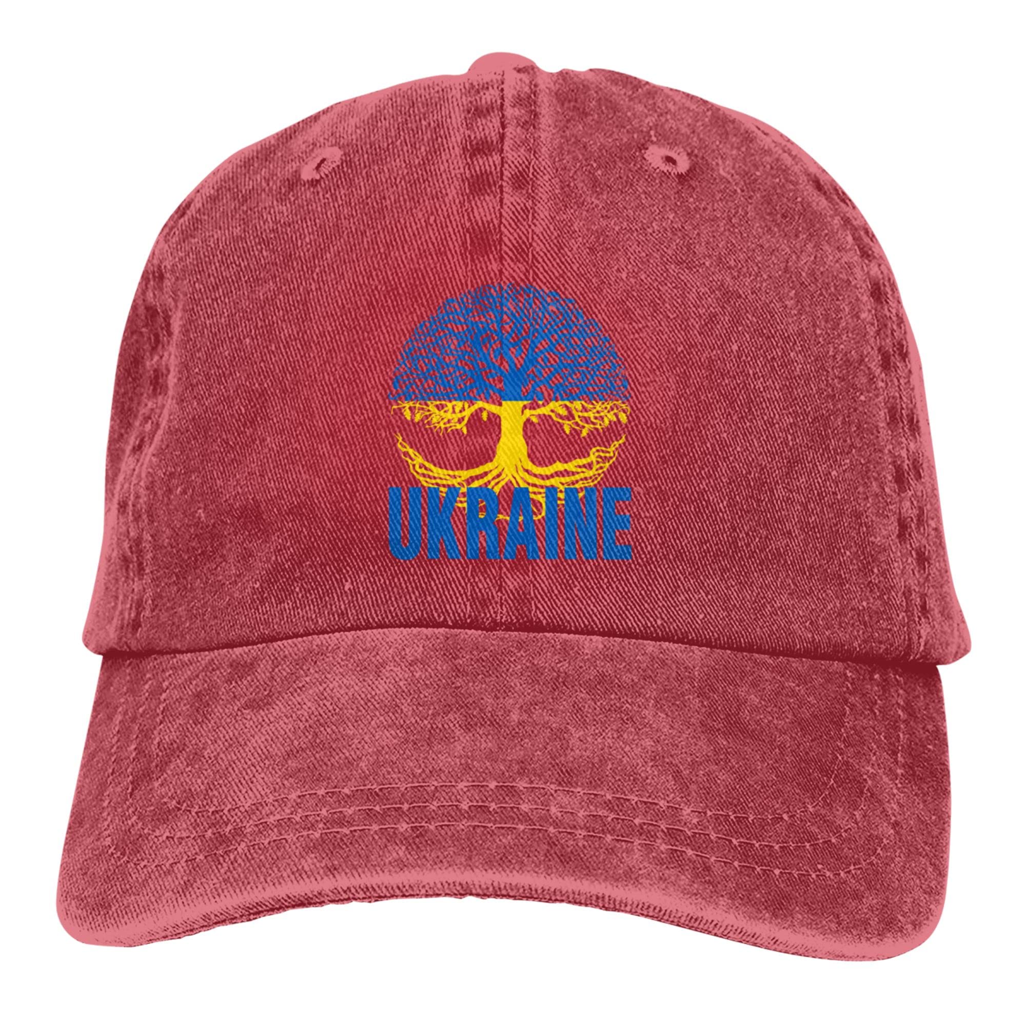 Ukraine Tree of Life Baseball Cap - Adjustable Outdoor Sun Hat for Men & Women, Breathable Fishing & Cowboy Hat, Washable Dad Hat for Hiking, Camping & Beach