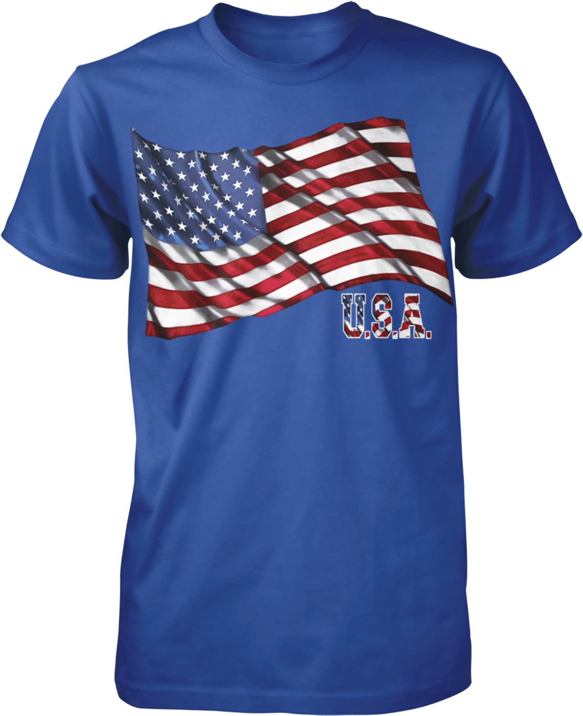 USA Flag Patriotic Men's T-Shirt - American Flag Graphic Tee for 4th of July, Veterans Day & National Pride - Comfortable Cotton Shirt for Casual Wear & Outdoor Activities