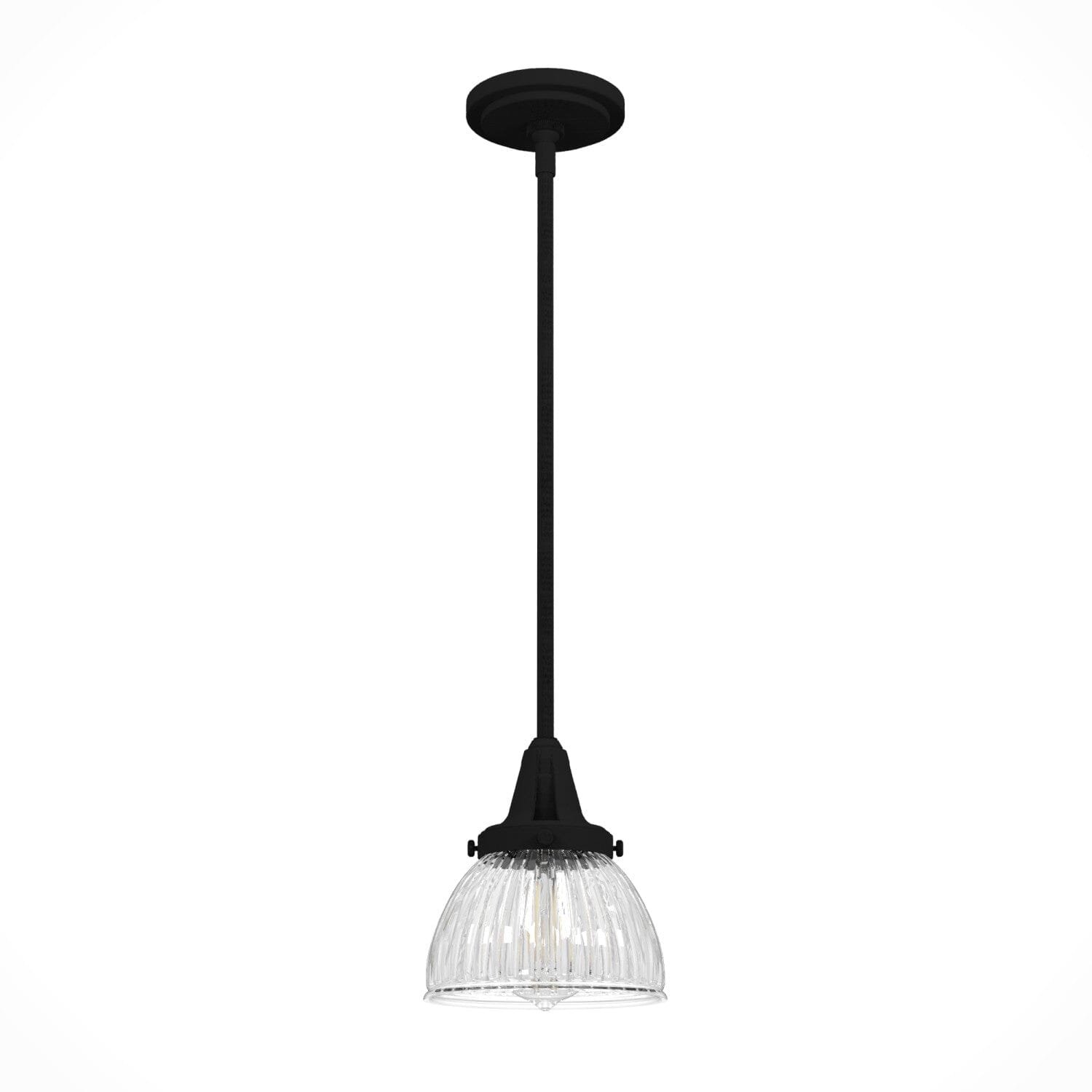 Cypress Grove 1 Light Mini Pendant - Modern Small Hanging Light Fixture for Kitchen Island, Dining Room, or Bedroom Lighting