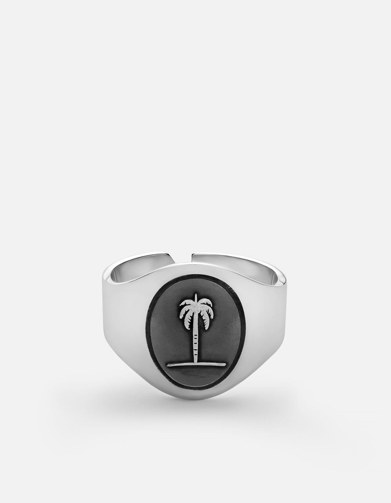 Palm Tree Ring - Sterling Silver Jewelry for Women - Perfect for Beach Vacations & Summer Fashion