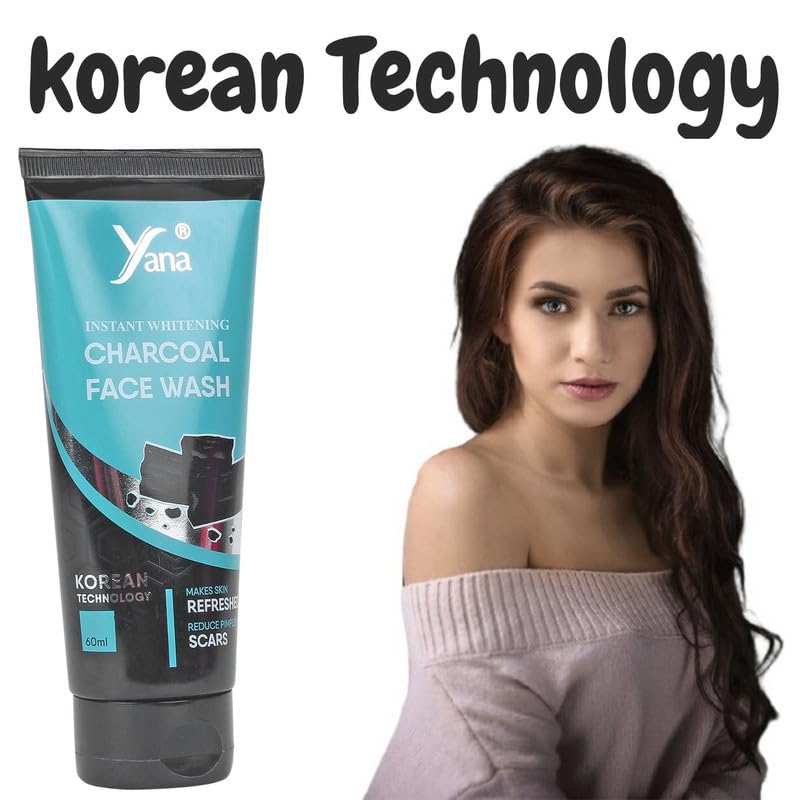 Best Charcoal Face Wash for Oily Skin - Deep Cleansing & Oil Control - Perfect for Daily Skincare Routine & Acne Prevention