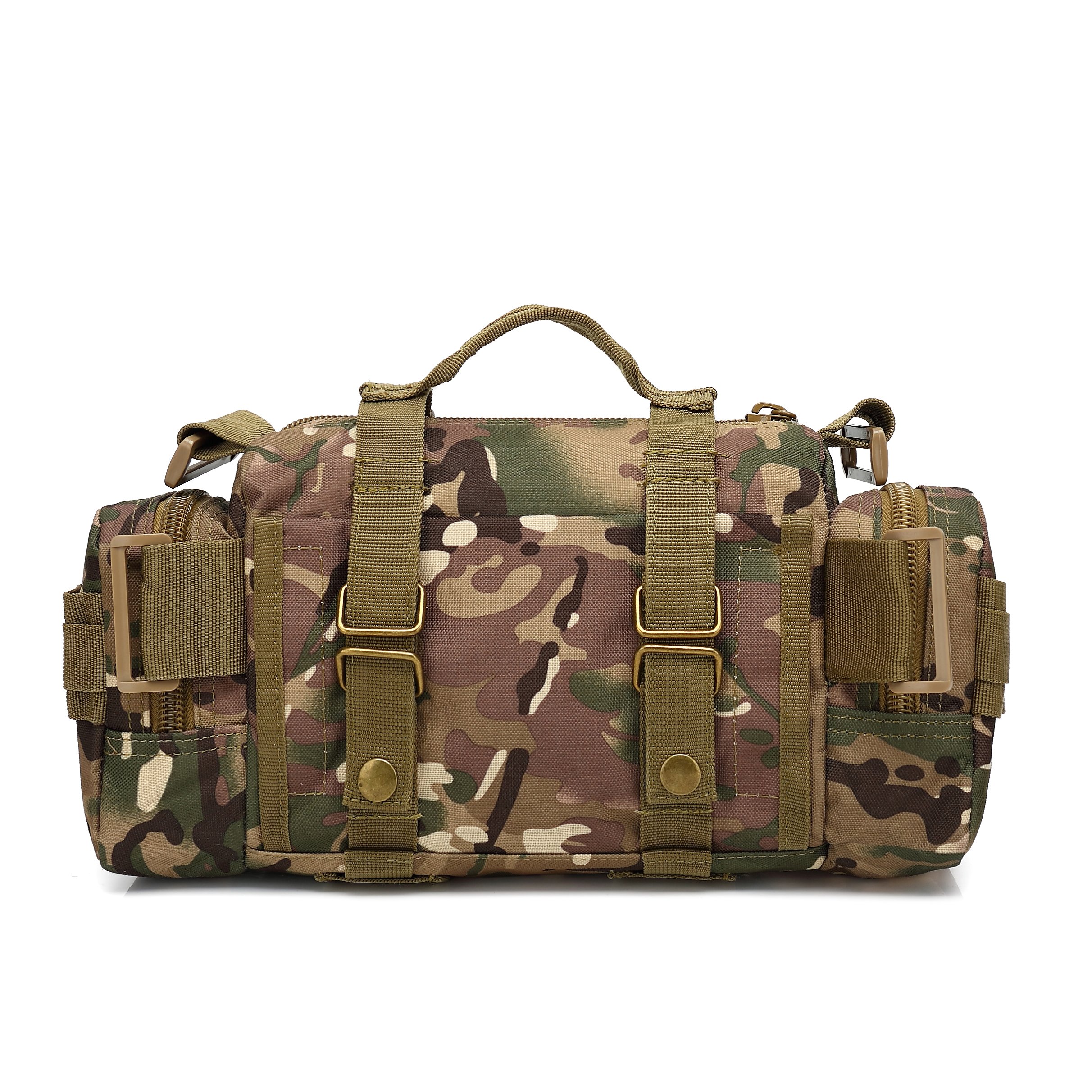 Tactical Waist Pack - FAMI Deployment Bag, Small Sling Pack for Outdoor, Hiking & Travel | Hand Carry & Handlebar Bag for Biking & Daily Use