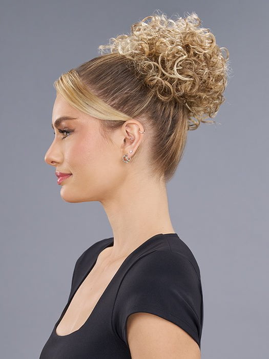 EasiWrap Curly Synthetic Hair Wrap for Women - Heat Resistant Styling Hair Band for Curly & Wavy Hair - Perfect for Salon, Home Styling & Travel Accessories