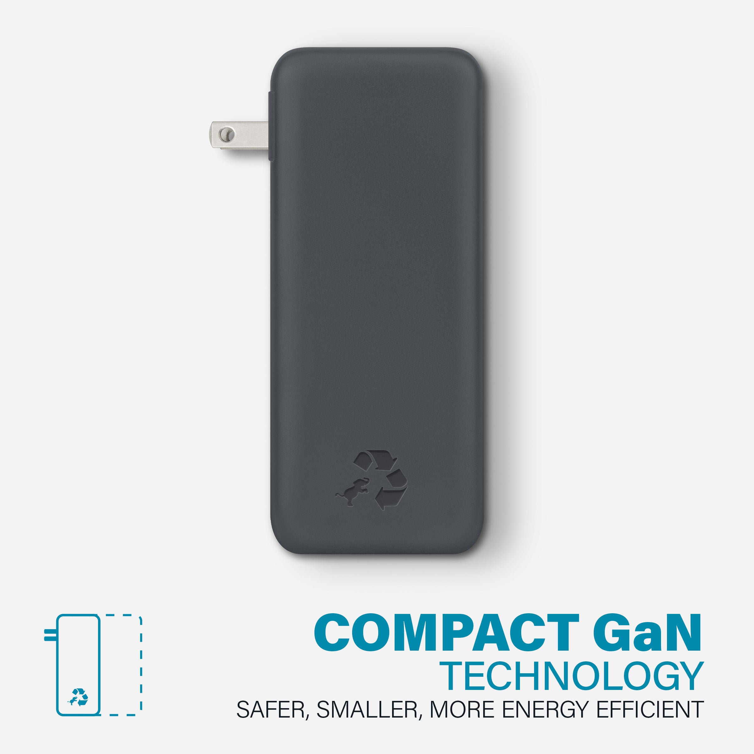 WALLY Pro Fast Charging Portable Wall Charger - 18W USB C Power Adapter for iPhone, Samsung, Android - Perfect for Travel, Home & Office Use