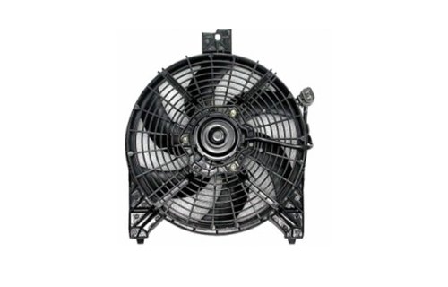 Replacement AC Condenser Cooling Fan Assembly for Car - Right Hand Side - Perfect for Summer Heat & Long Road Trips