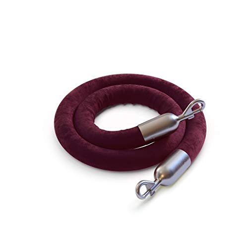 Dark Green Rope With Polished Stainless Steel Snap Ends