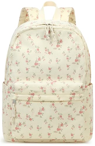 Corduroy Floral 202 Beige