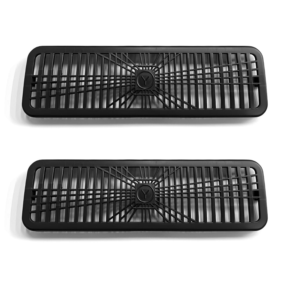 Premium Custom Fit Under Seat Vent Covers for Tesla Model Y Juniper (2025+) - Durable ABS Plastic Interior Protectors | Perfect for Road Trips & Daily Commute Protection