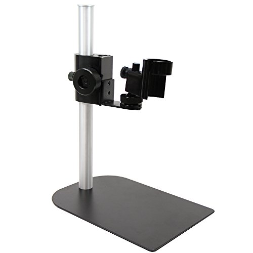 Dino-Lite MS35B Rigid Tabletop Stand - Heavy Duty Microscope Holder for Electronics, Jewelry & PCB Inspection - Perfect for Labs, Workshops & Hobbyists
