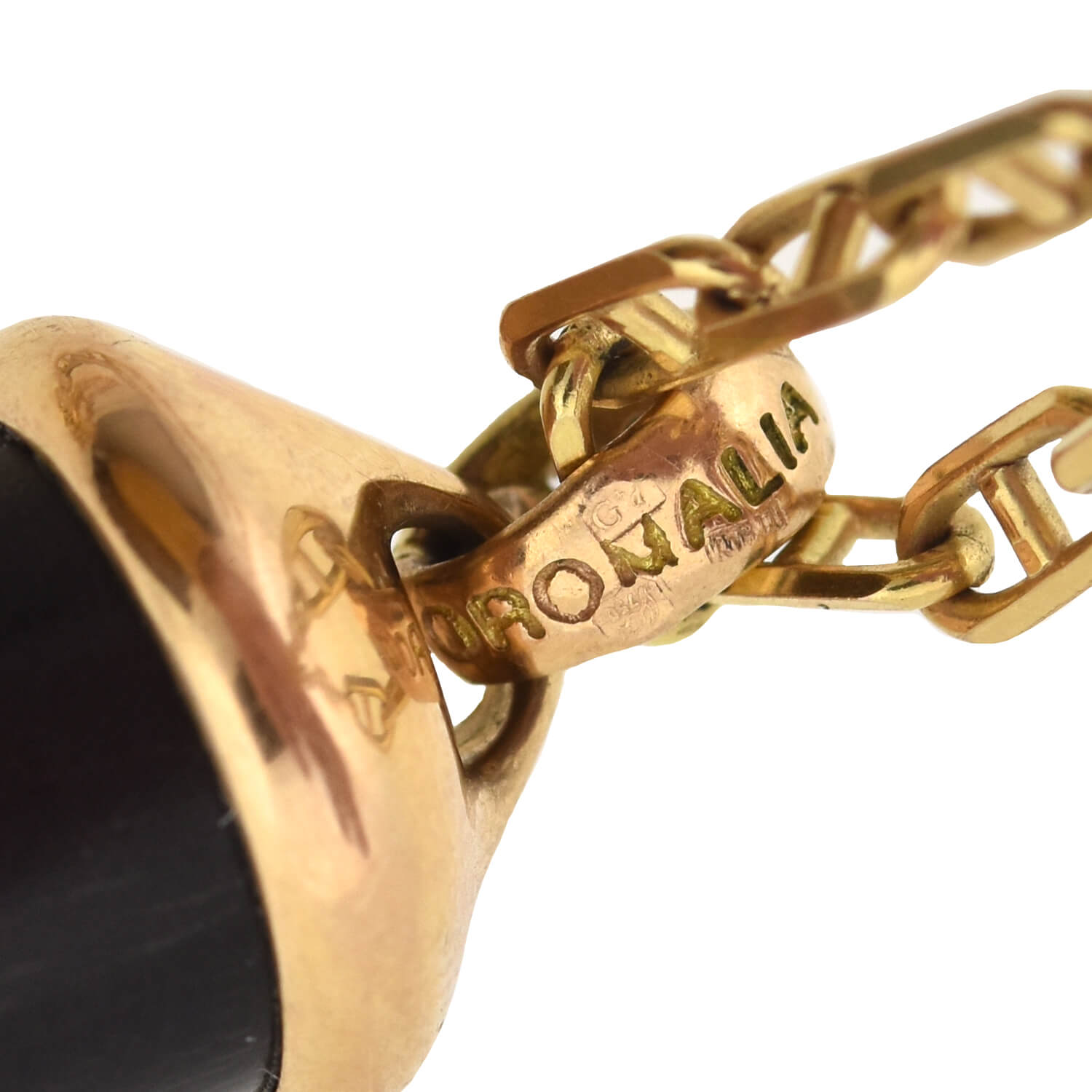 18K/14K Gold Carved Bone Skull & Wood Horn Pendant Necklace Set - Gothic Jewelry for Men & Women, Perfect for Halloween, Punk Fashion & Alternative Style