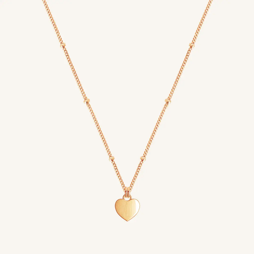 Mini Behold Heart Necklace - Dainty Gold/Silver Pendant for Women | Perfect Gift for Valentine's Day, Anniversary & Everyday Wear