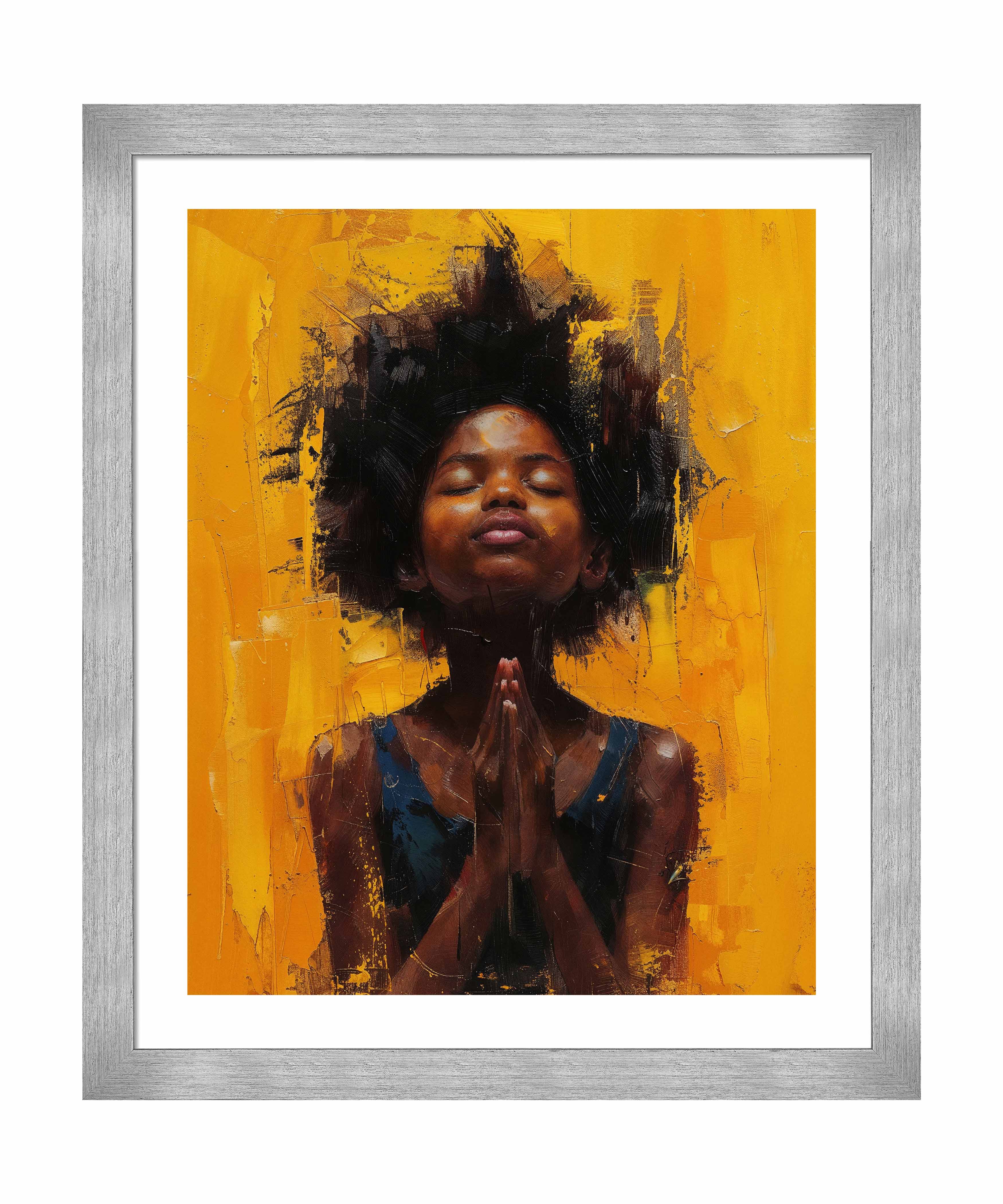 Devotional Art Prints with Candlelight - Perfect for Home Decor, Meditation Spaces & Spiritual Gifts